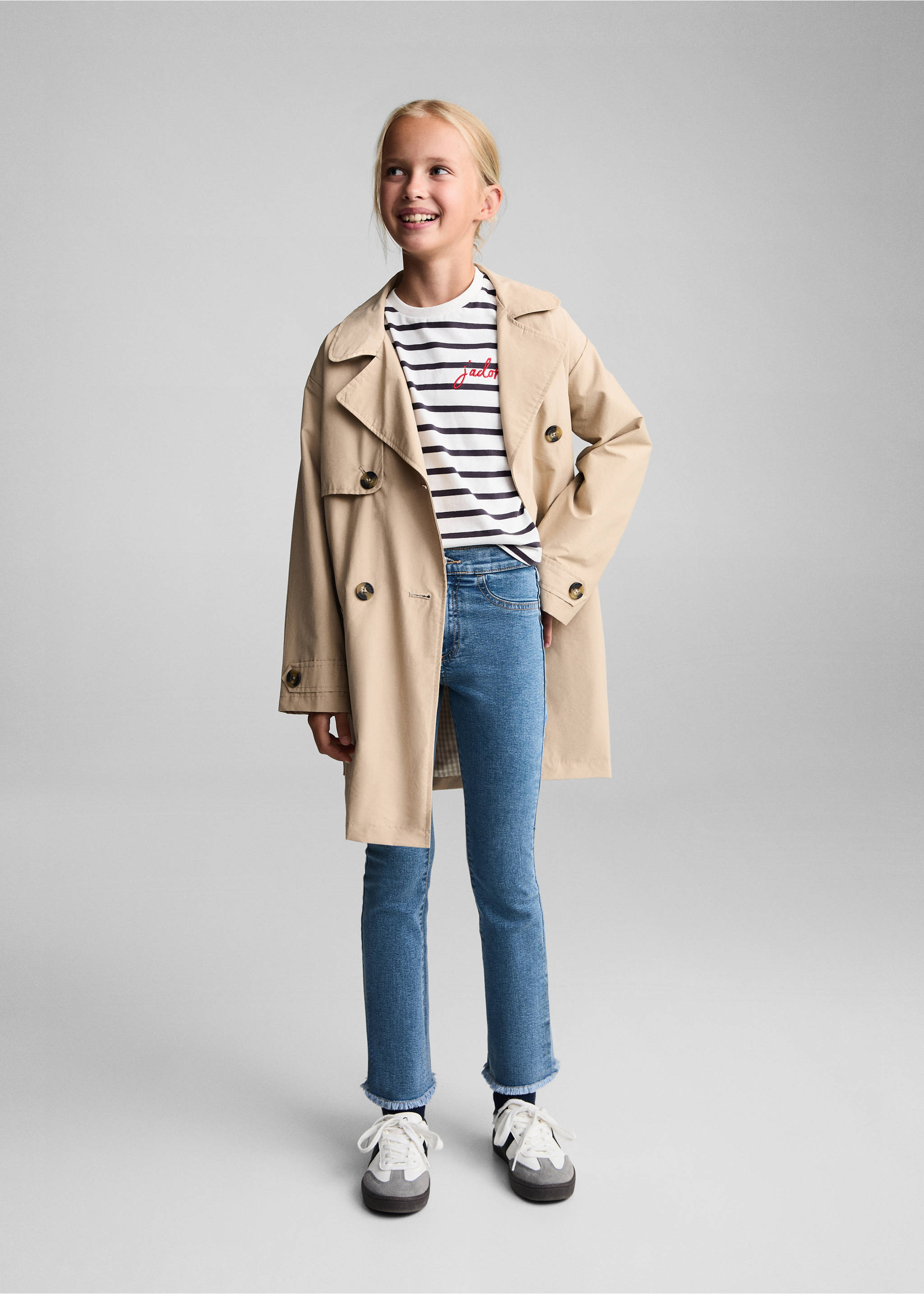 Jeans Trumpet - Plano general, Azul medio. Ref: 77001011-00.