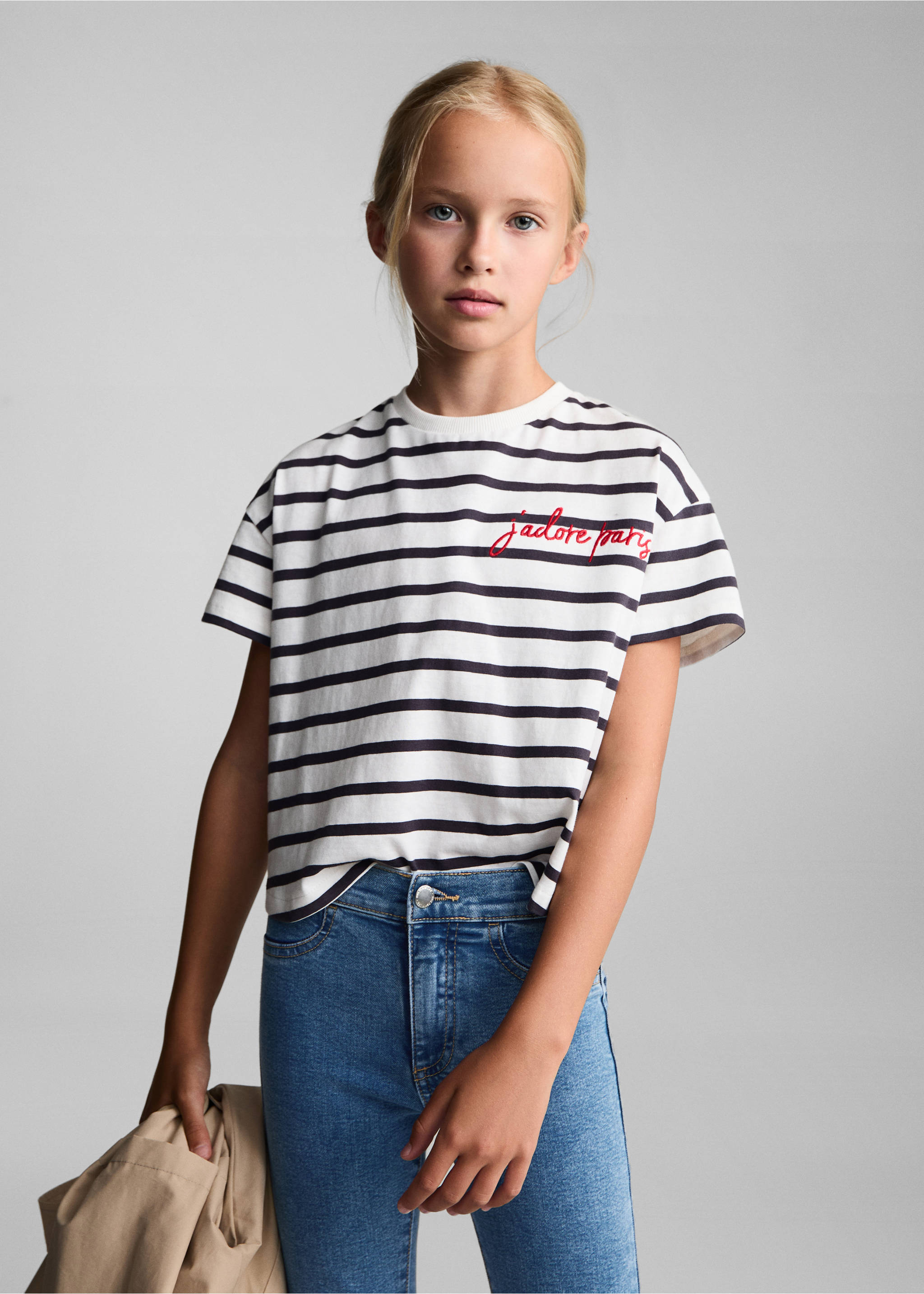 Jeans Trumpet - Plano medio, Azul medio. Ref: 77001011-00.
