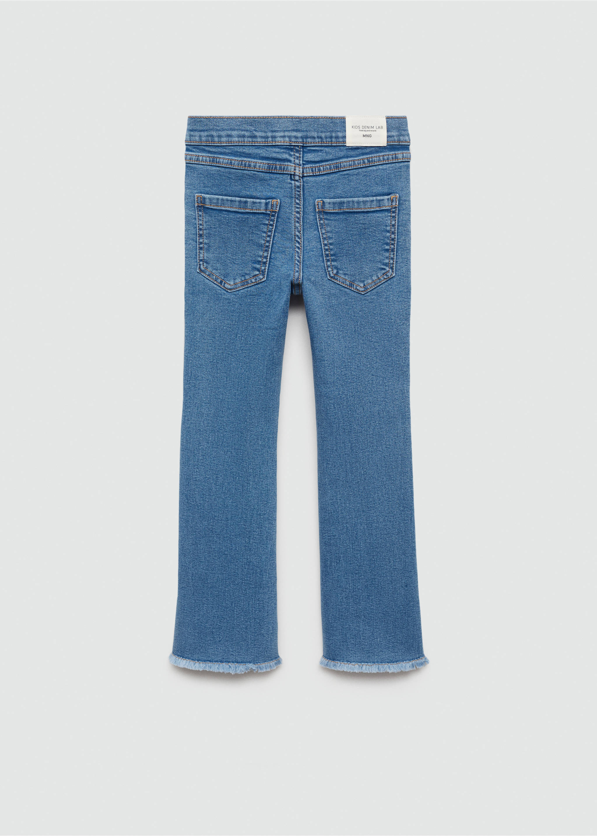 Jeans Trumpet - Reverso del artículo, Azul medio. Ref: 77001011-00.