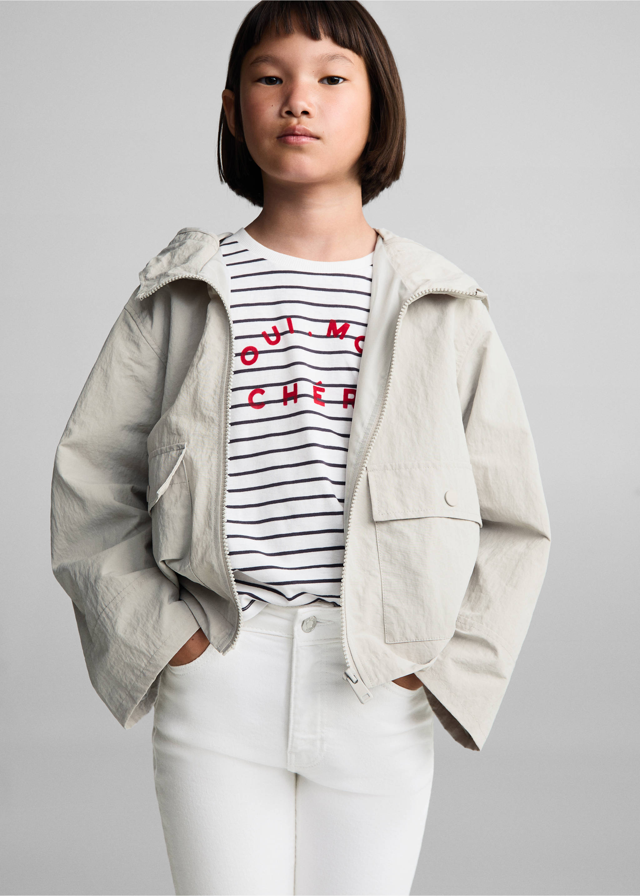 Jeans skinny - Plano medio, Blanco. Ref: 77001012-00.