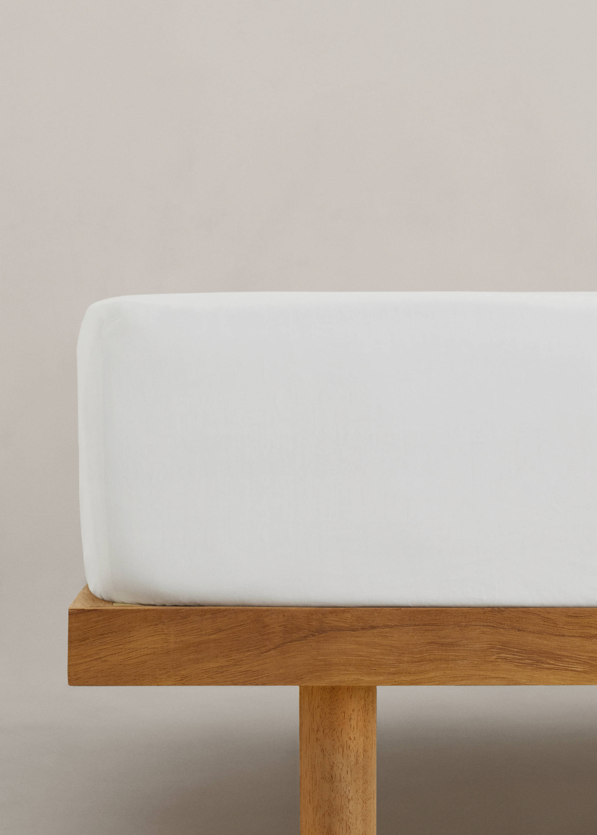 Drap-housse coton uni lit 160 cm - Article sans modèle