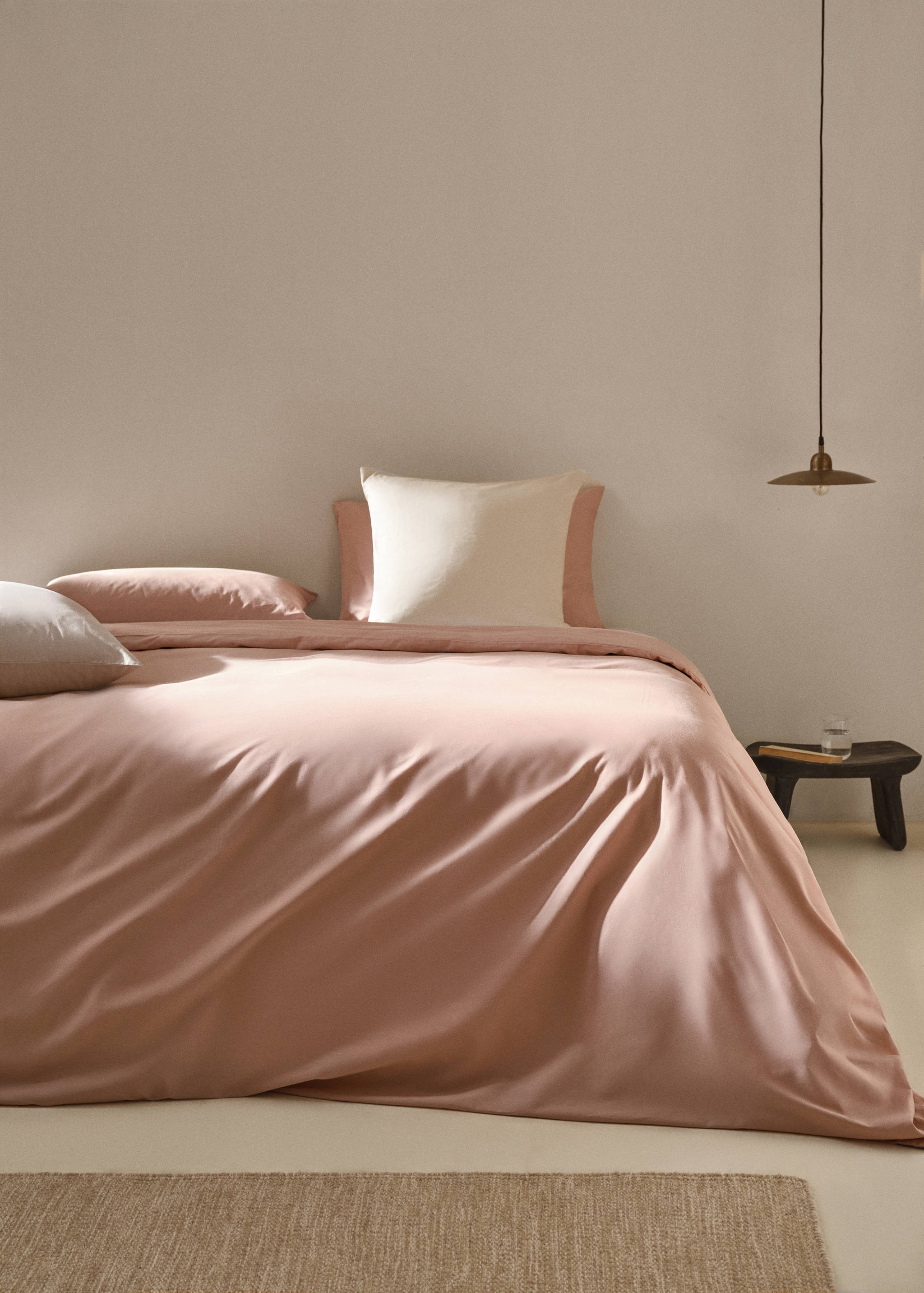 Cotton duvet cover for 180cm bed - General plane