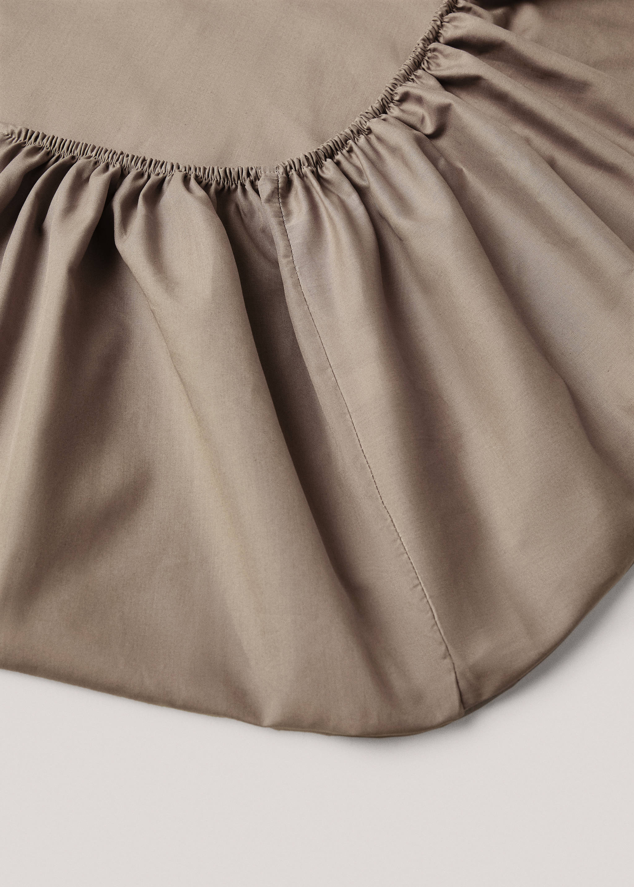 Sábana bajera algodón cama 150cm - Plano medio
