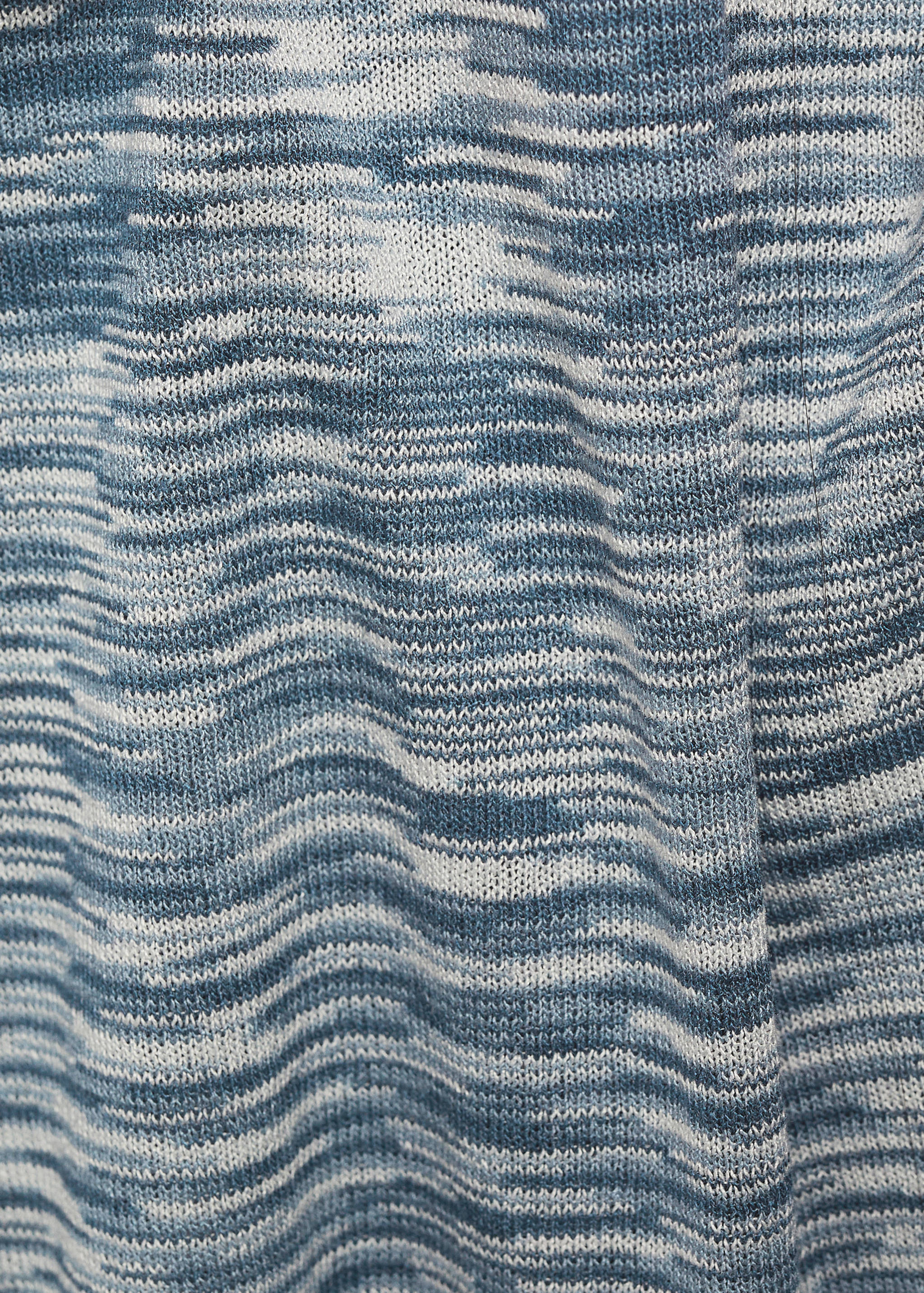 Knitted dress with straps - Details of the article 0