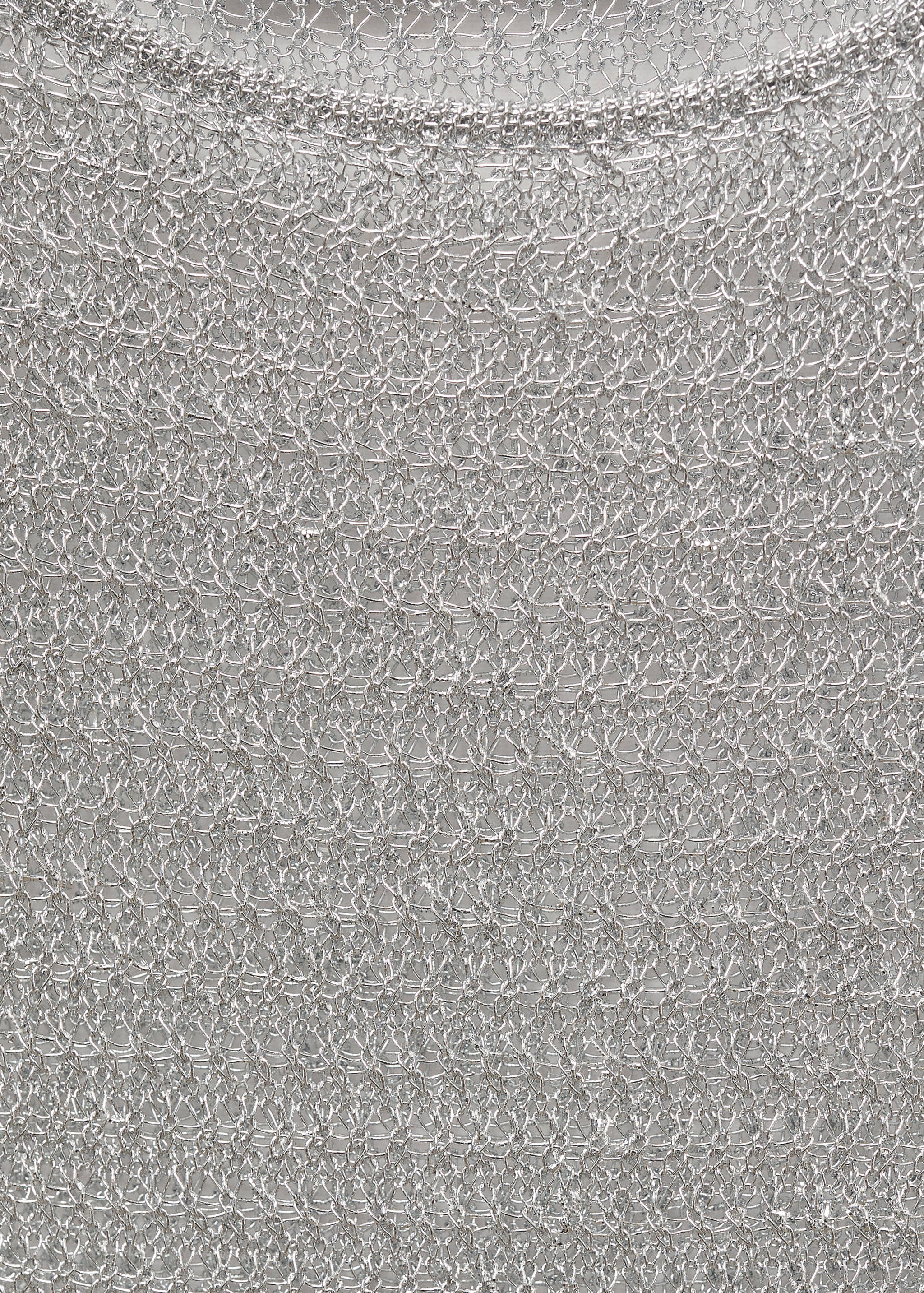 Lurex knitted dress - Details of the article 0