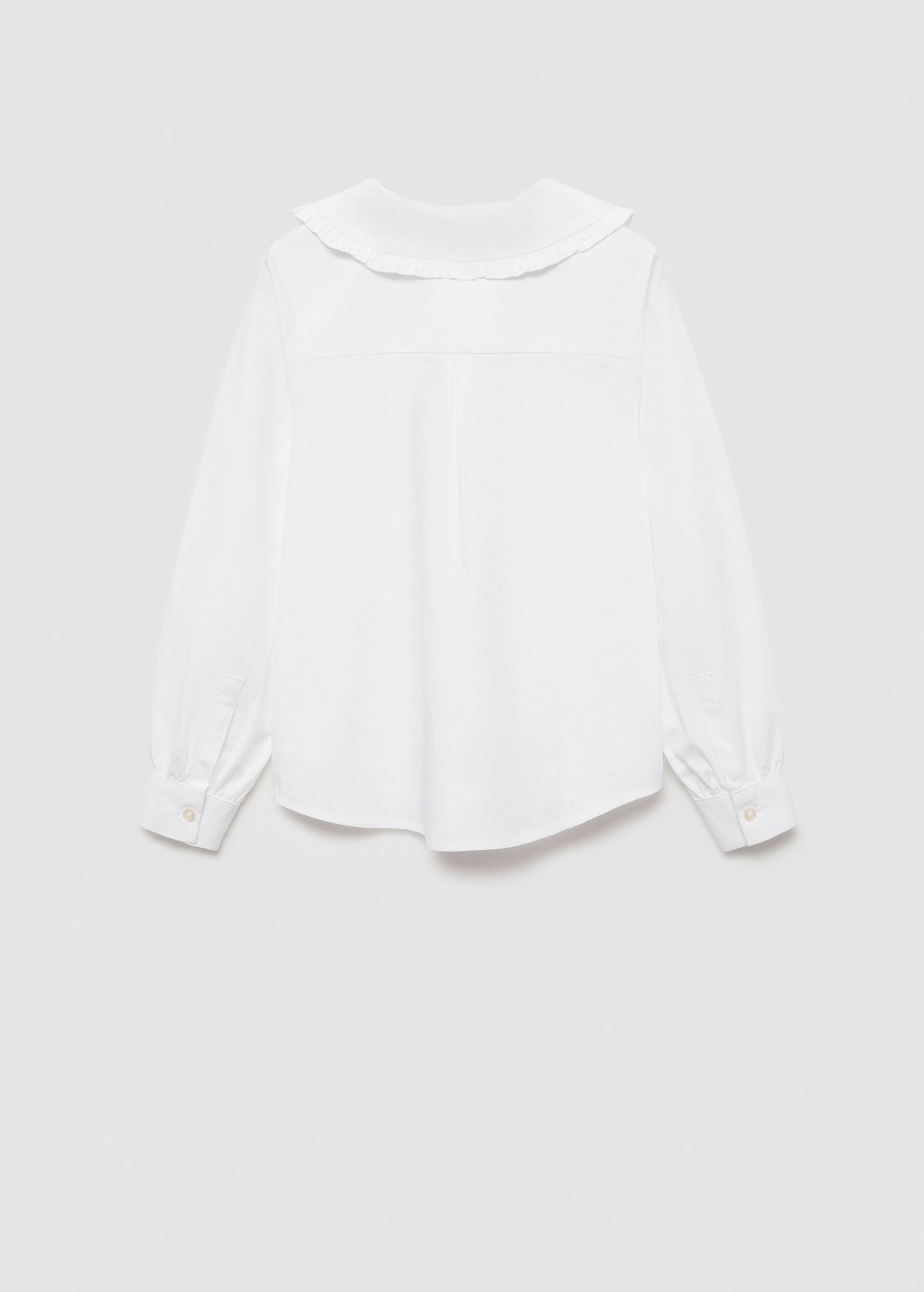 Chemise ajourée col Claudine - Verso de l’article