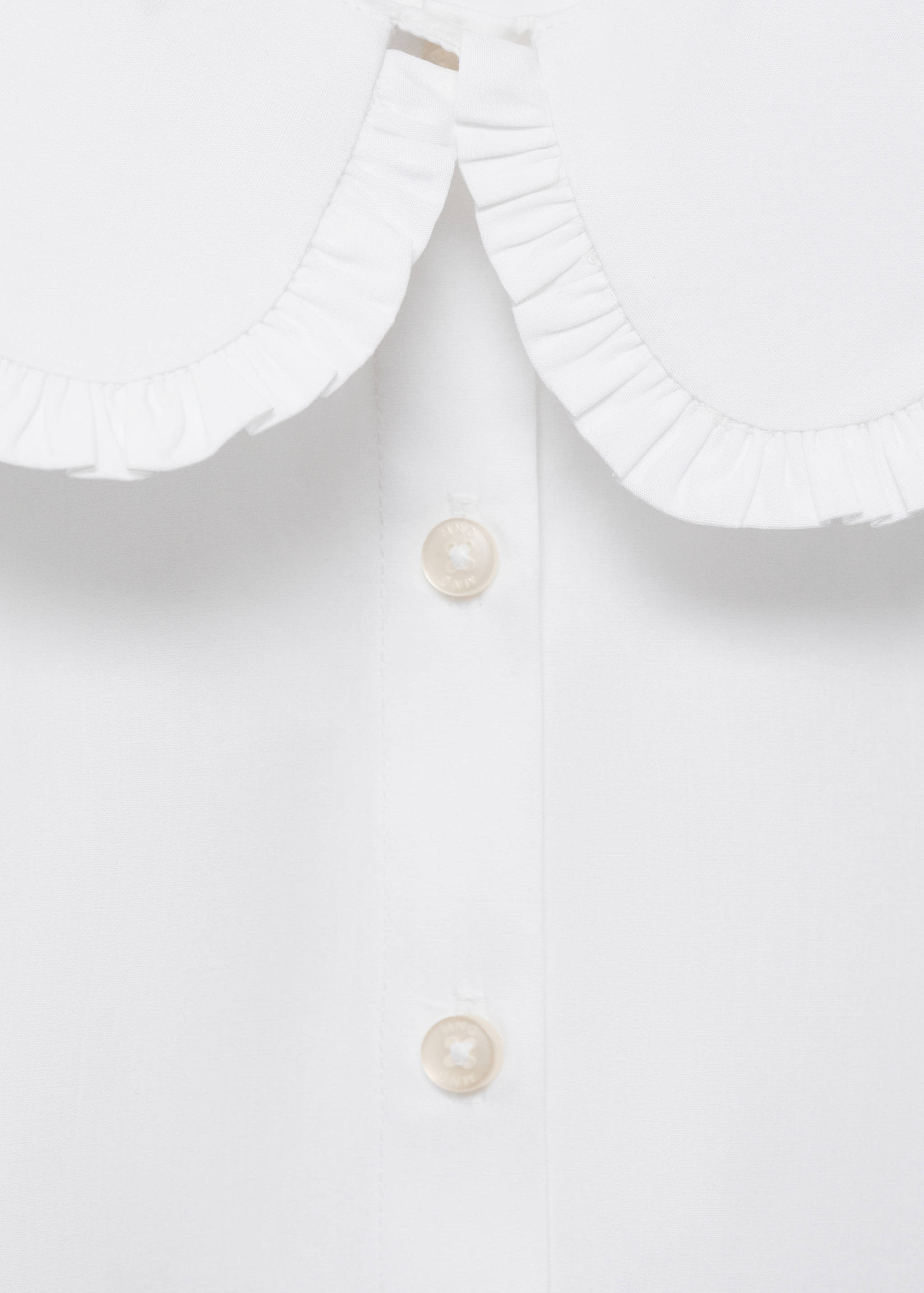 Chemise ajourée col Claudine - Détail de l'article 8