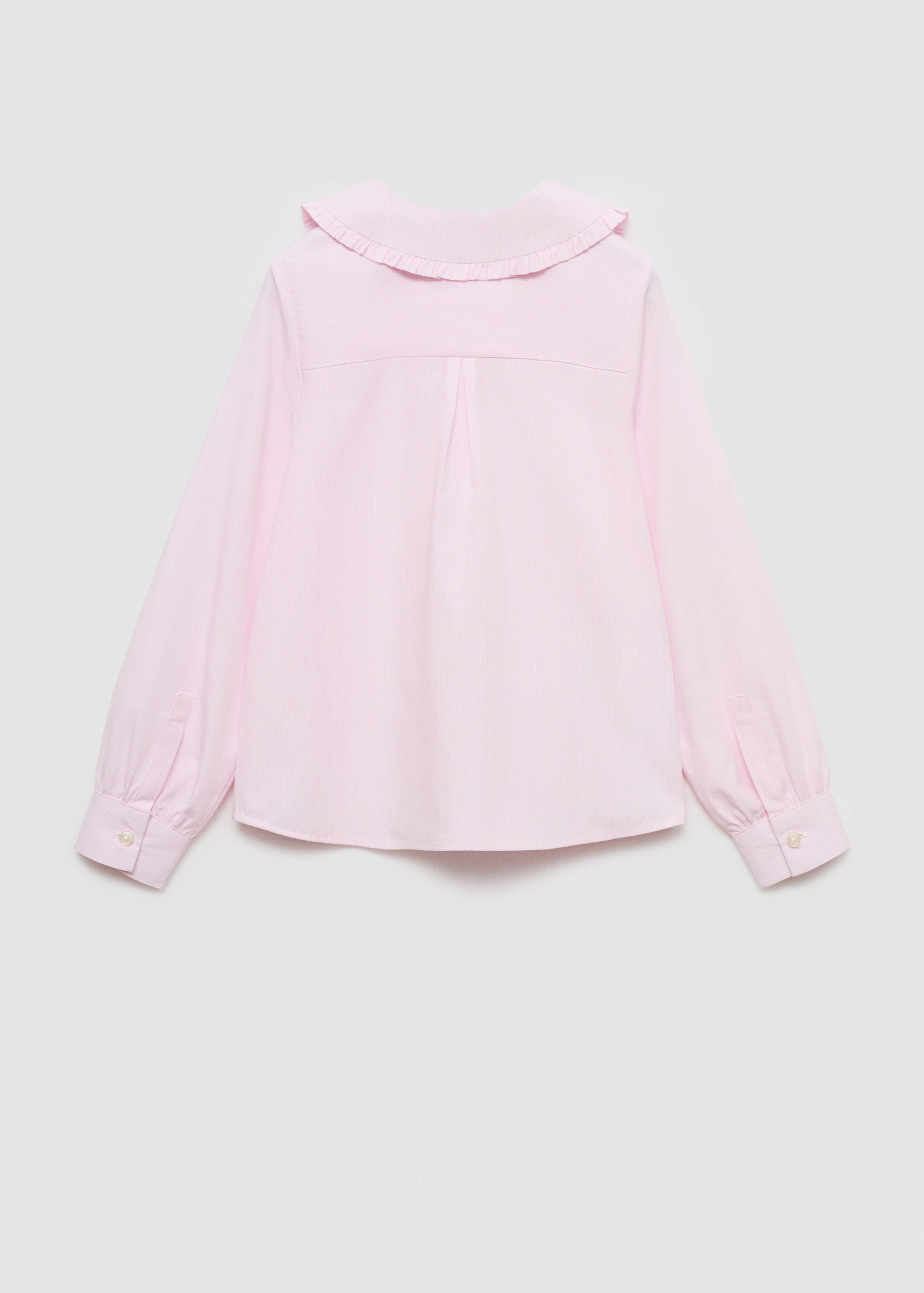 Chemise ajourée col Claudine - Verso de l’article