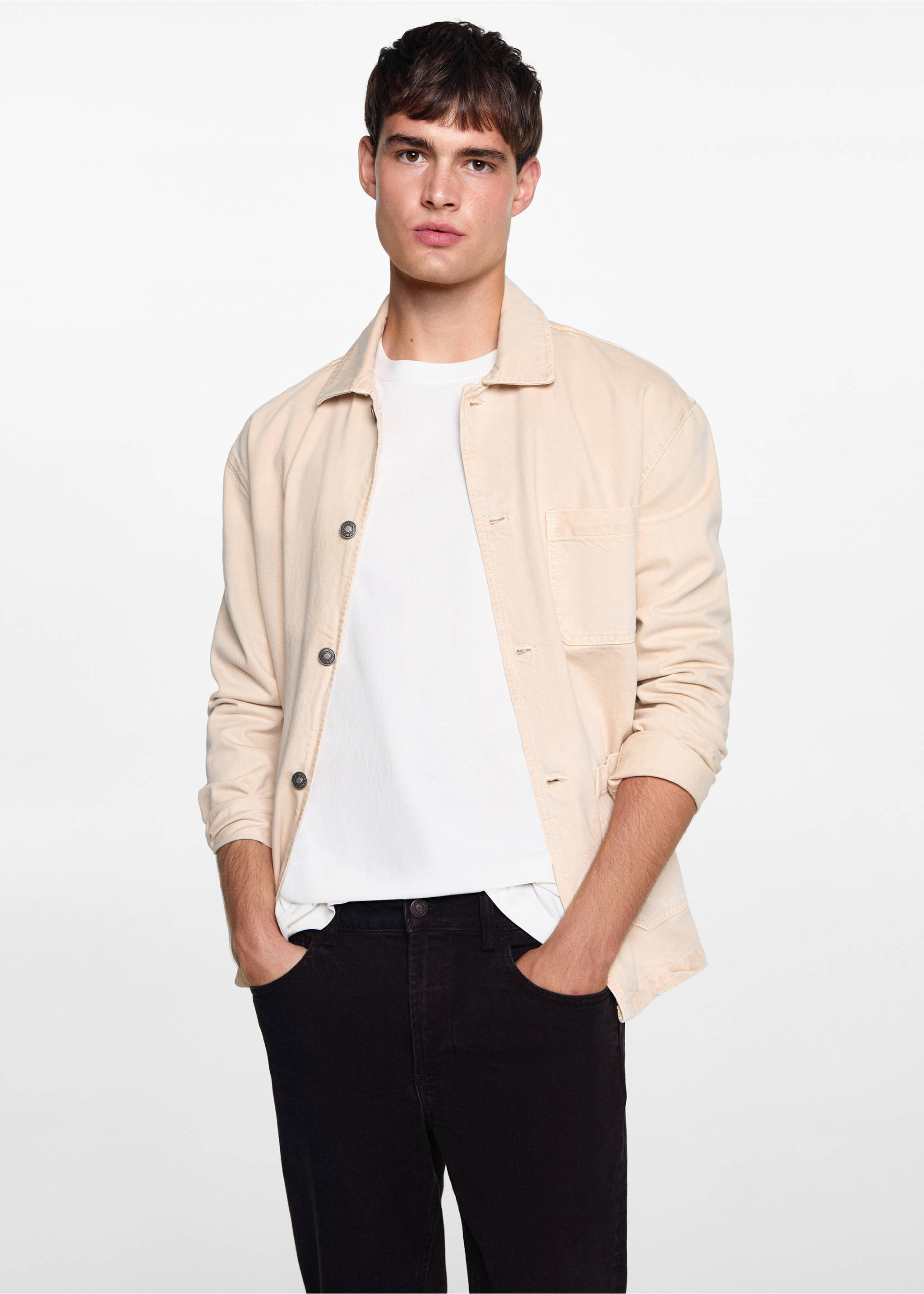 Джинсы slim fit - Средний план, Черный деним. Ref: 77001512-00.