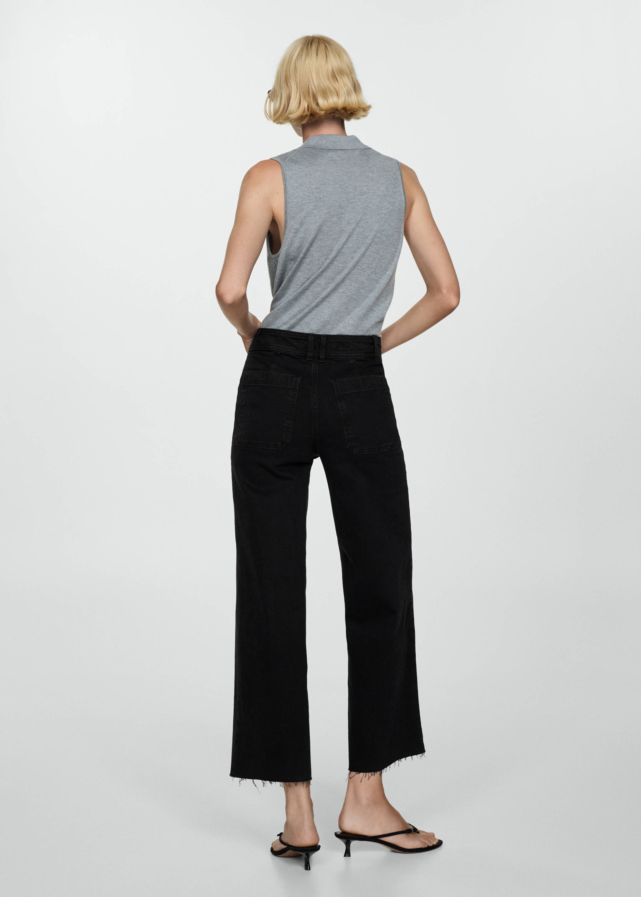 Catherin culotte high-rise jeans - Reverse of the article