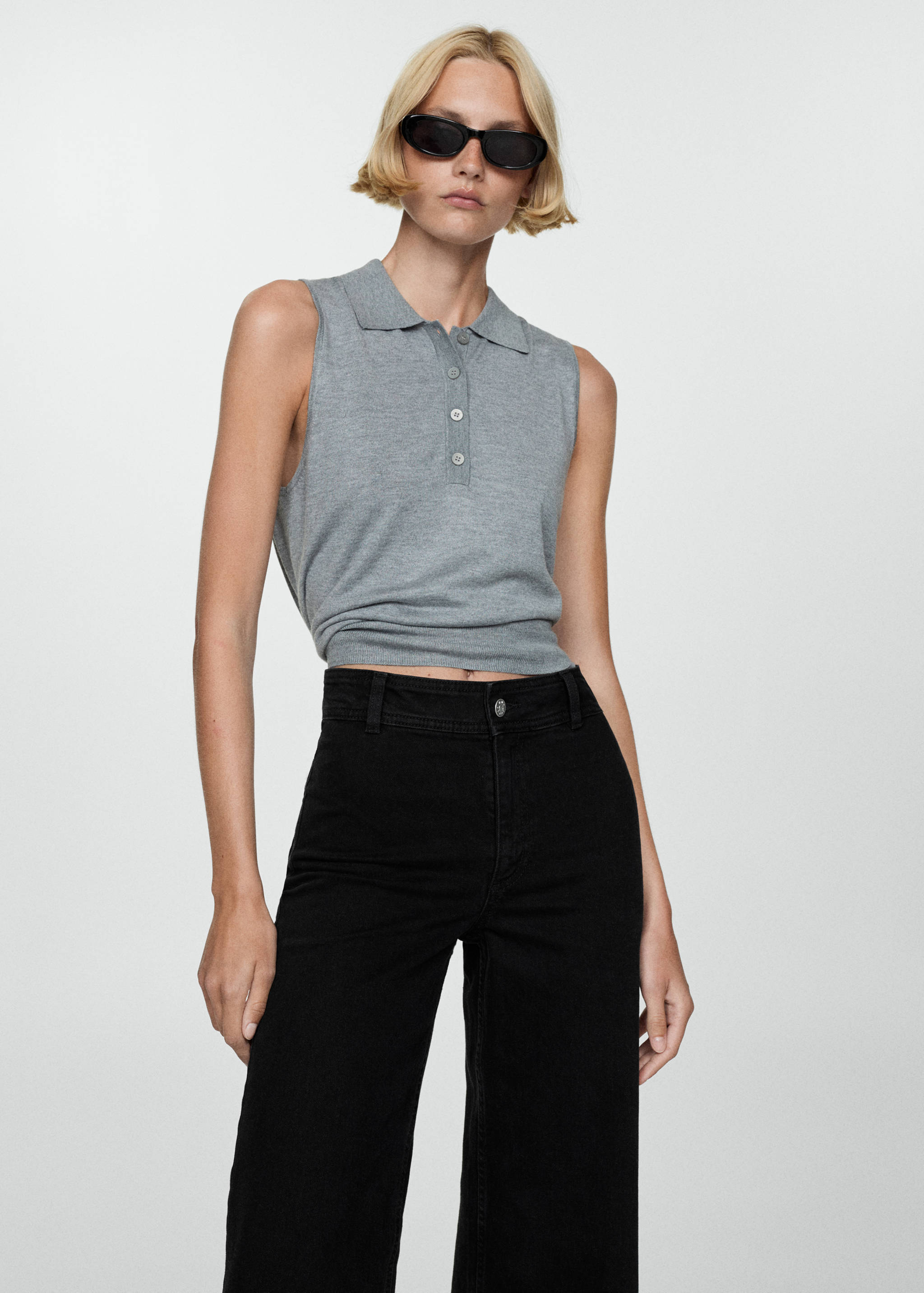 Catherin culotte high-rise jeans - Details of the article 1