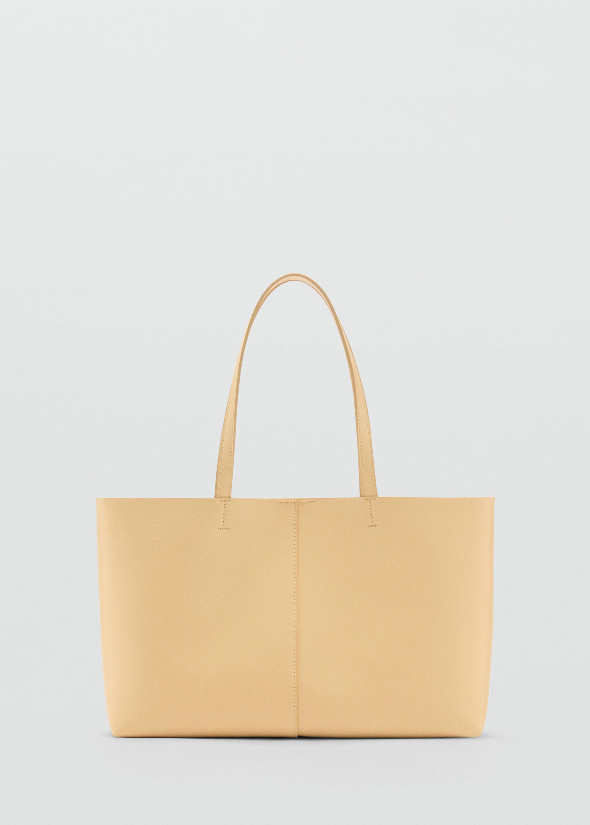 Bolso shopper efecto piel - Artículo sin modelo