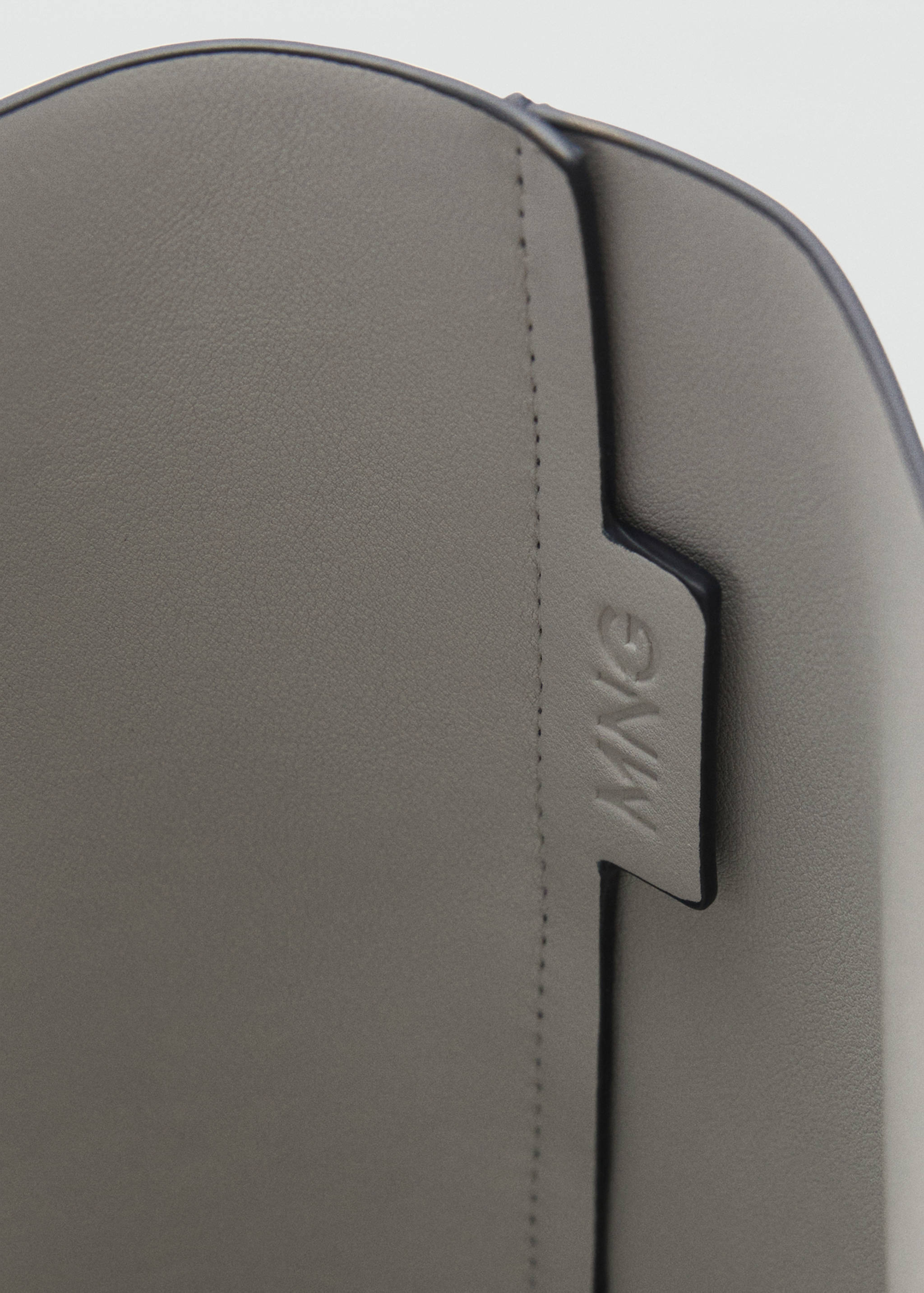 Deri görünümlü shopper çanta - Ürün detayı 3