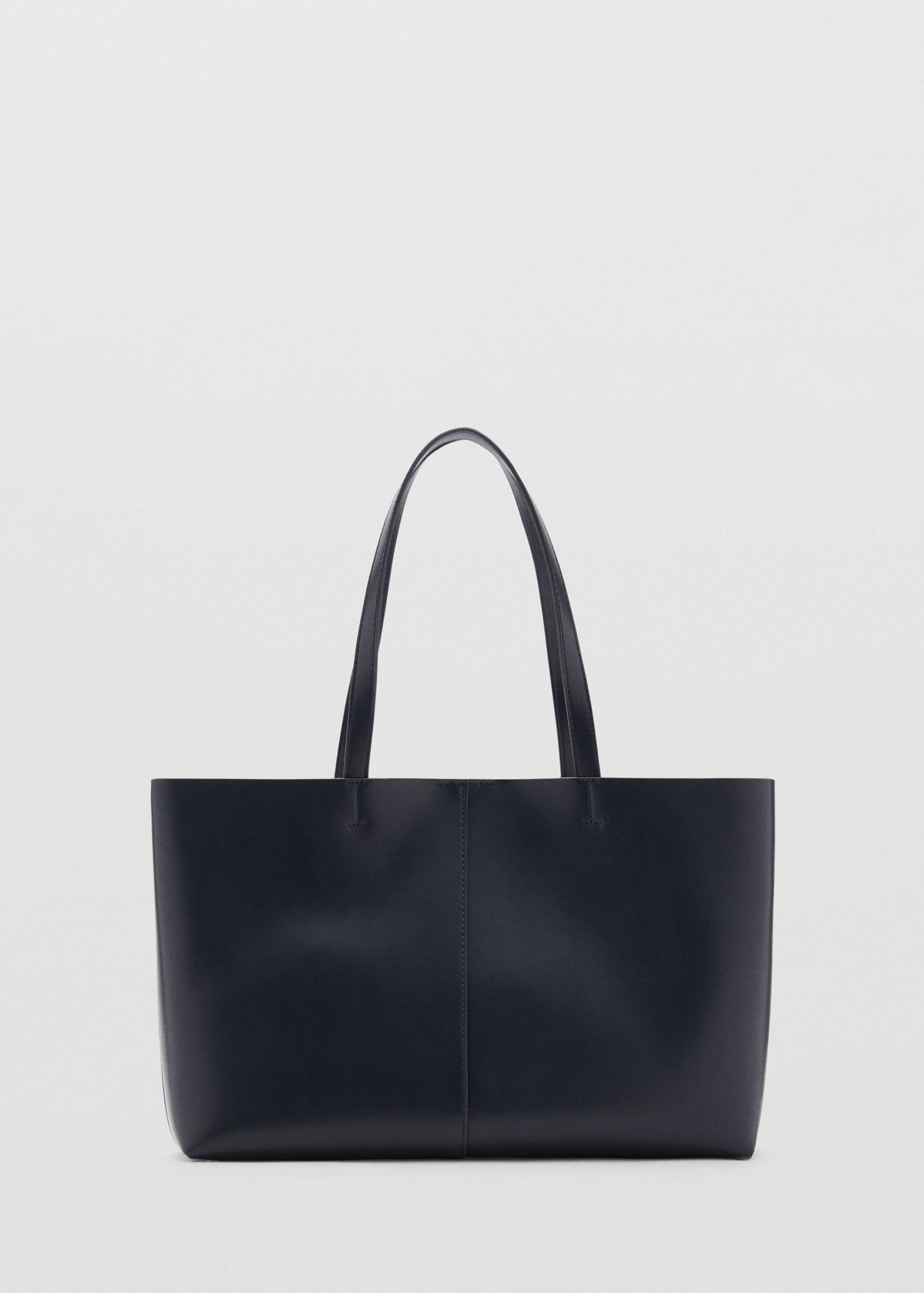 Bolso shopper efecto piel - Artículo sin modelo