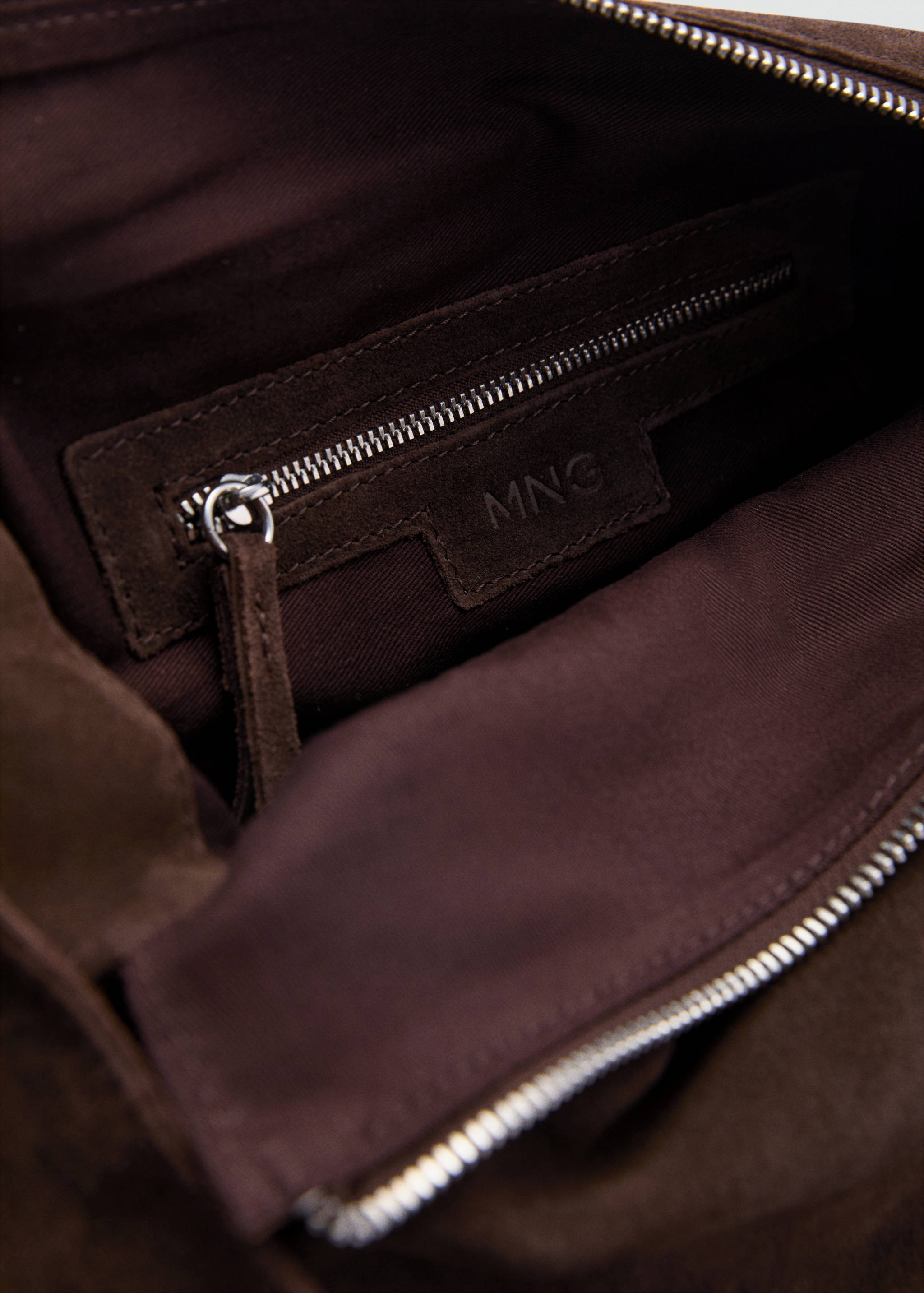 Suede shopper bag - Details of the article 2