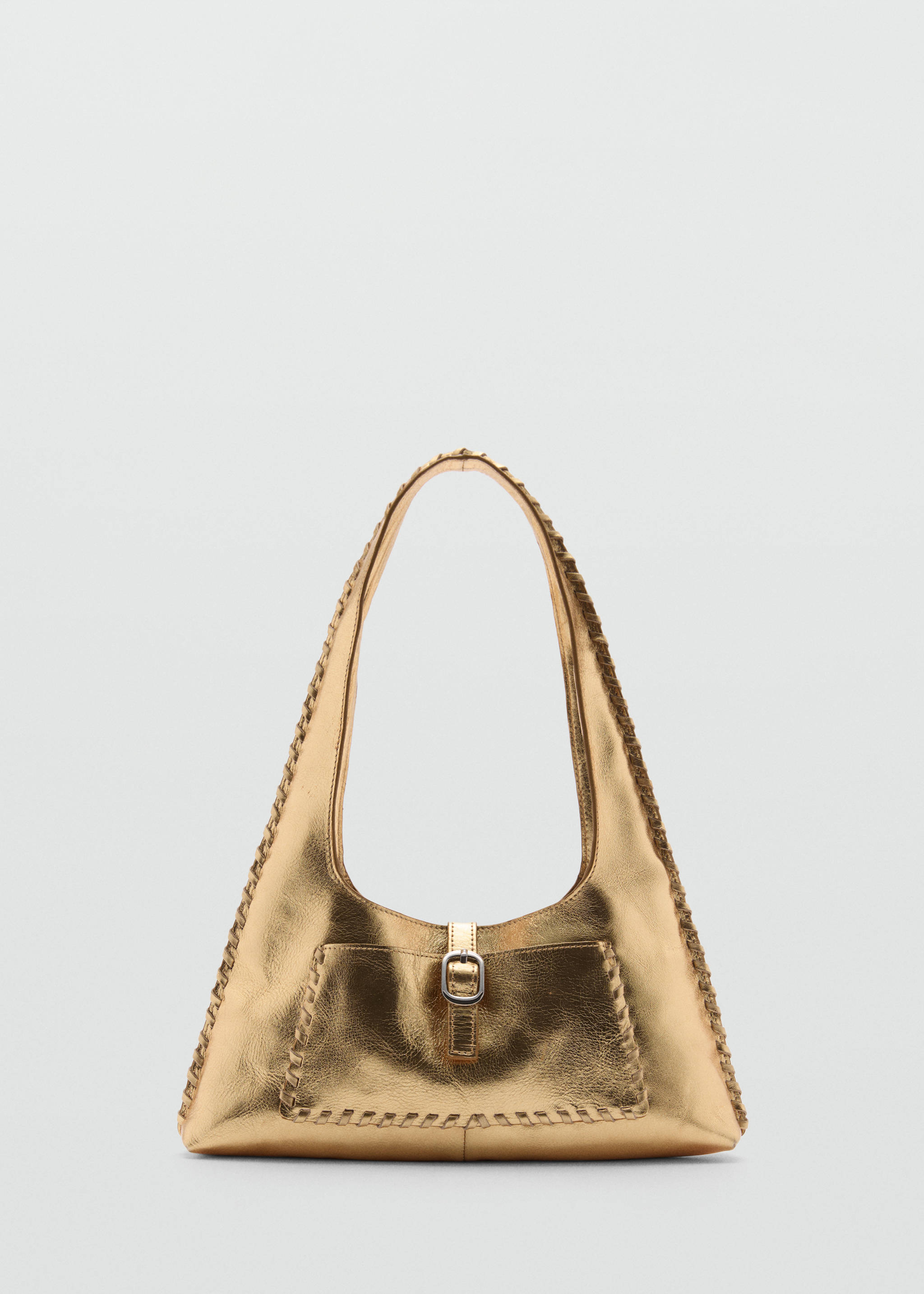 Leather metallic bag - Article without model