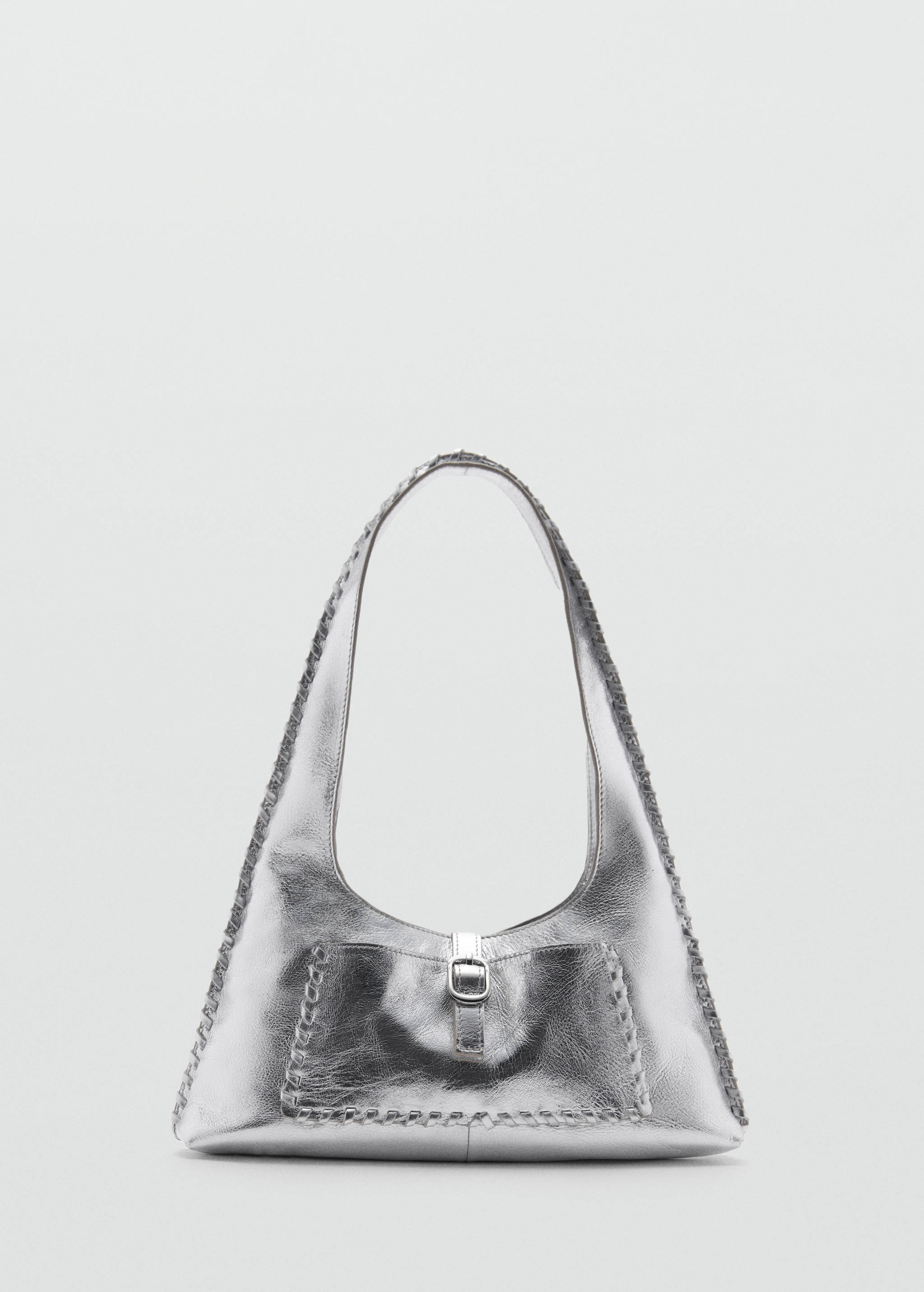 Leather metallic bag - Article without model