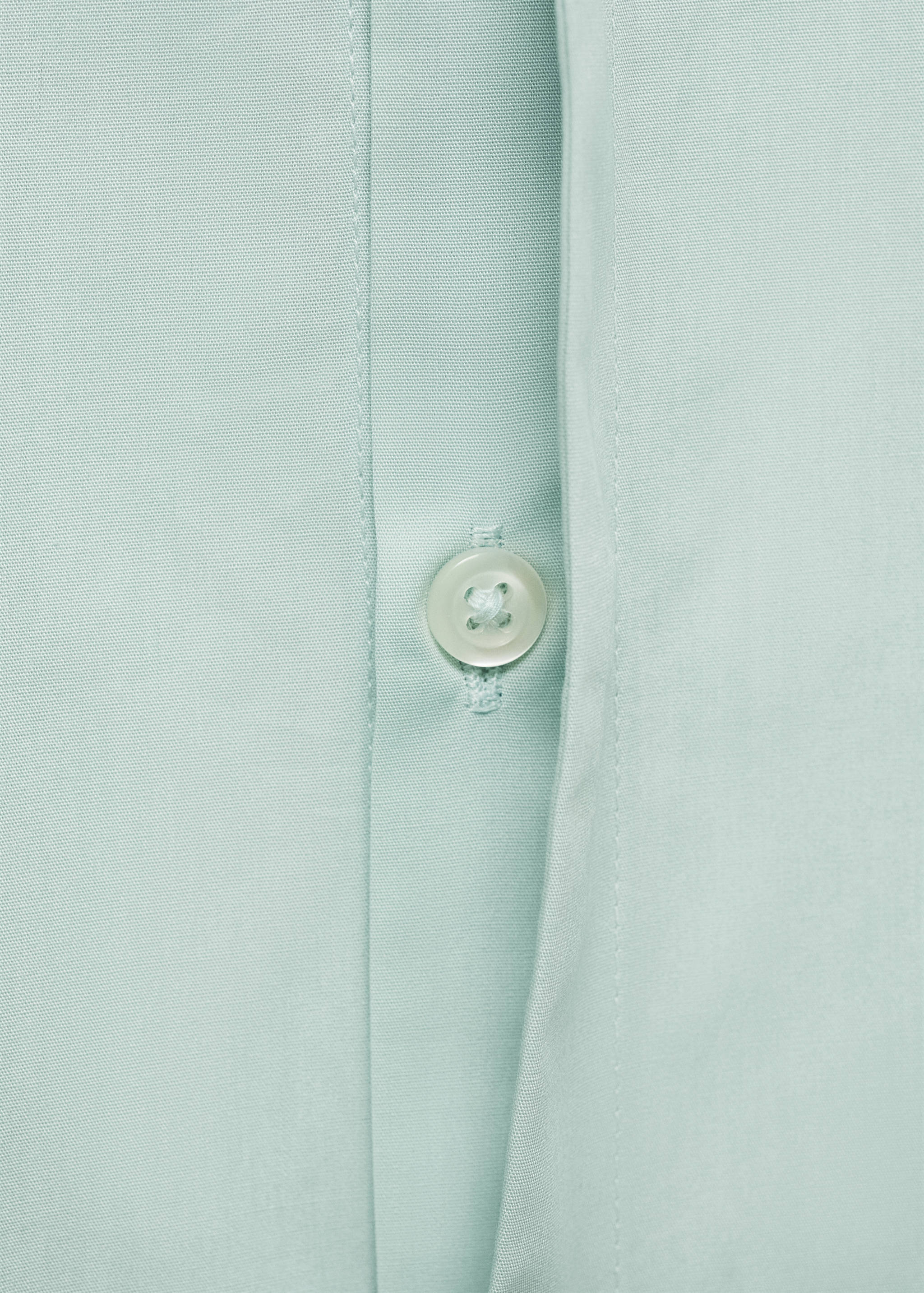 Chemise col bowling 100 % coton - Détail de l'article 0