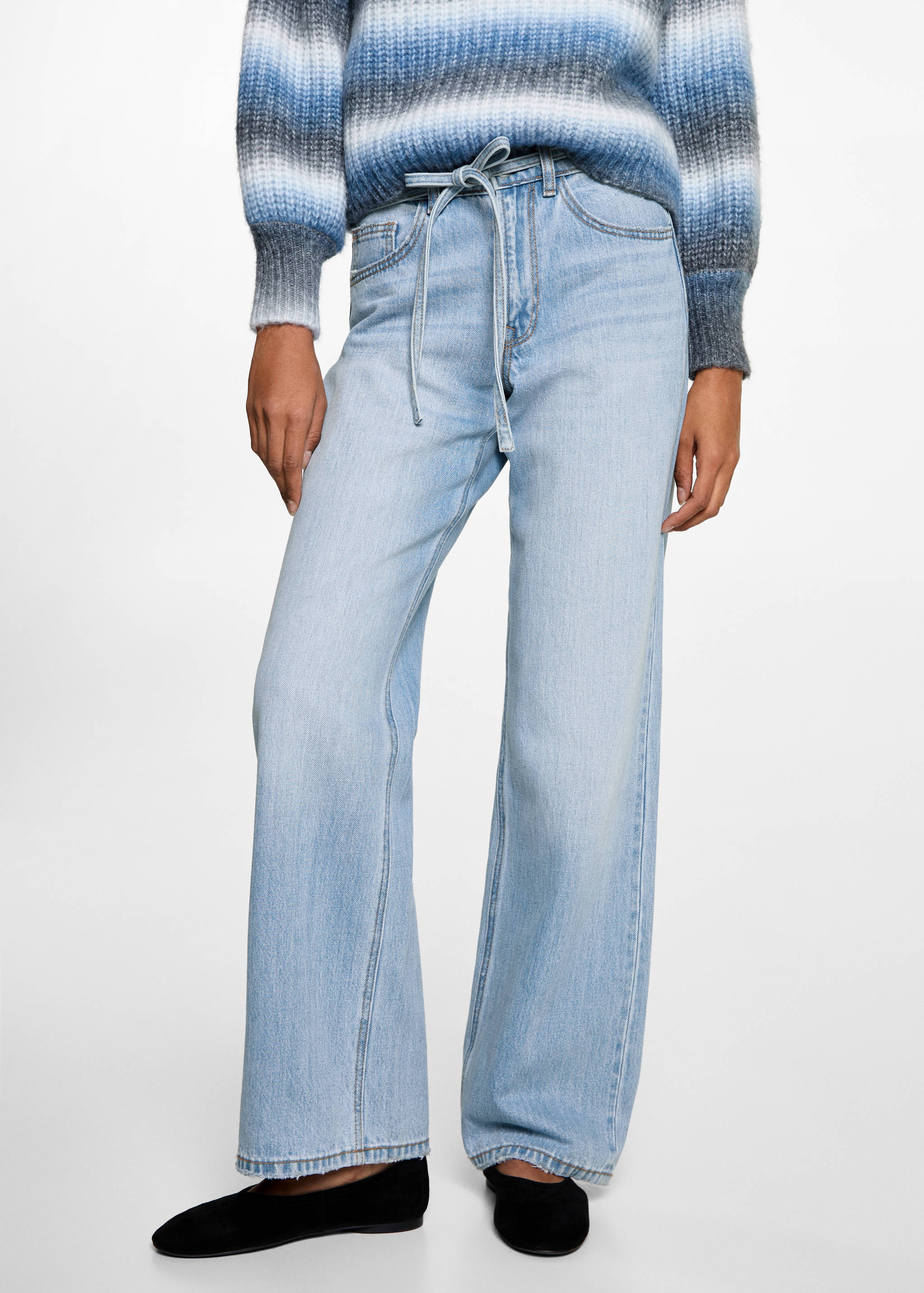 Jeans wideleg cordón - Detalle del artículo 6