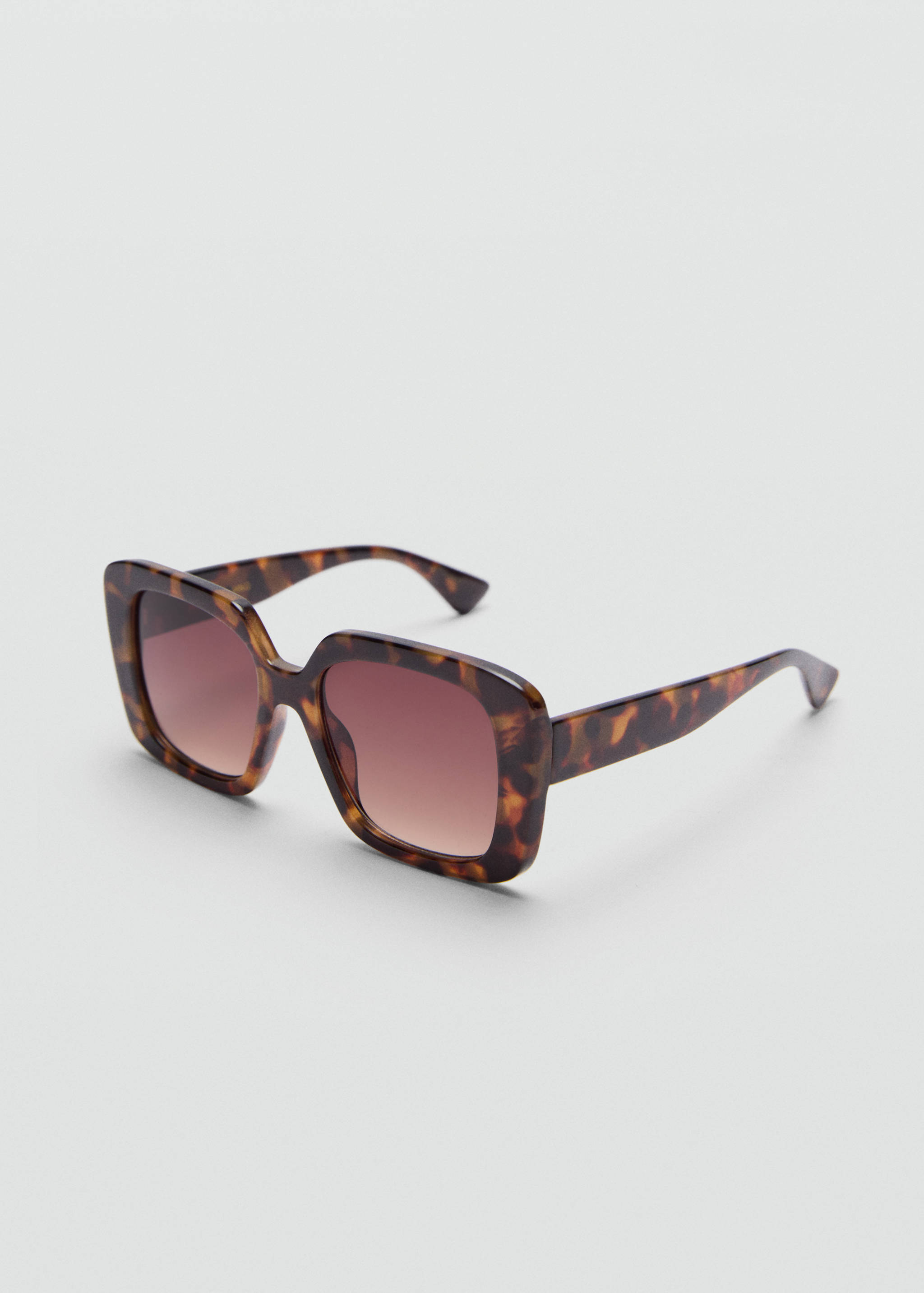 Squared frame sunglasses - Medium plane