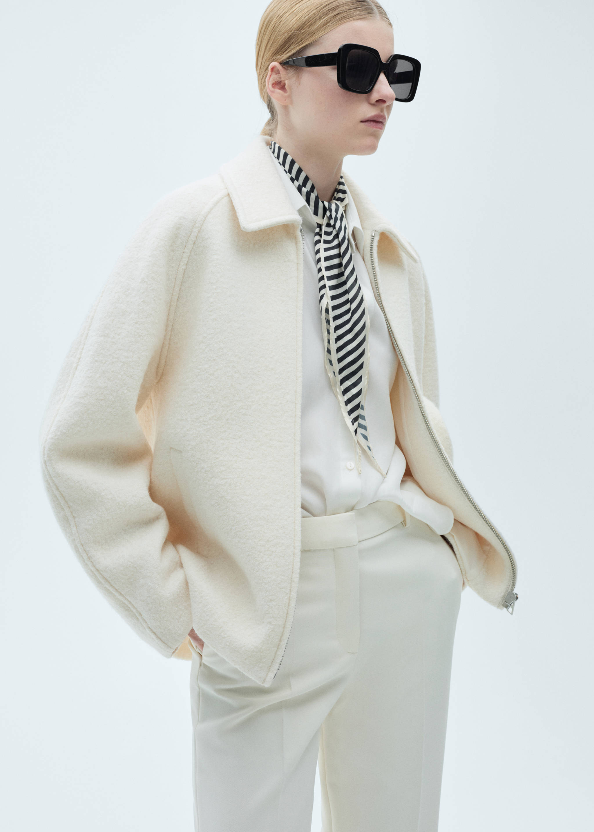 Squared frame sunglasses - General plane