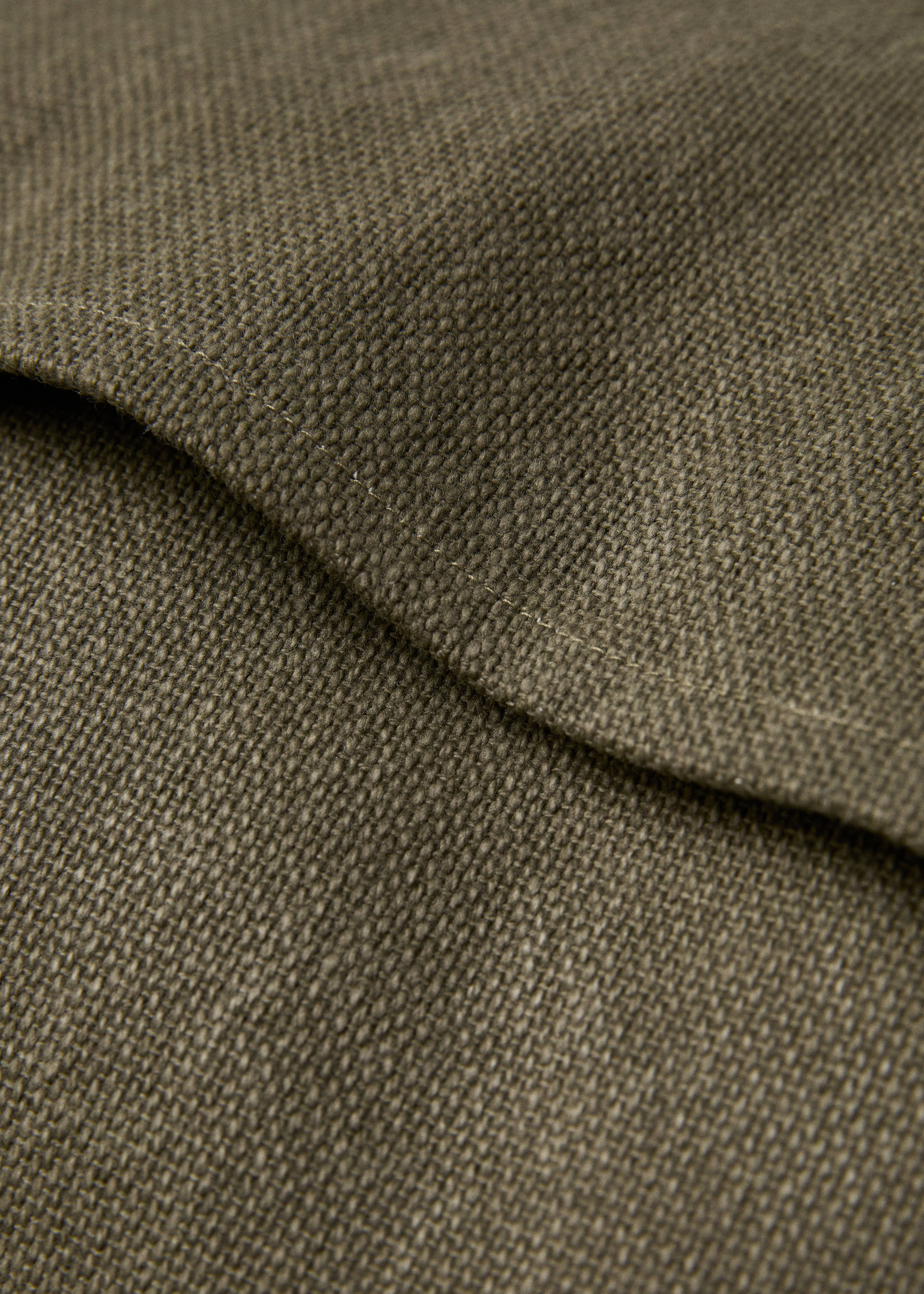 Baumwoll-Kissenbezug mit Borte 30 x 50 cm - Detail des Artikels 2