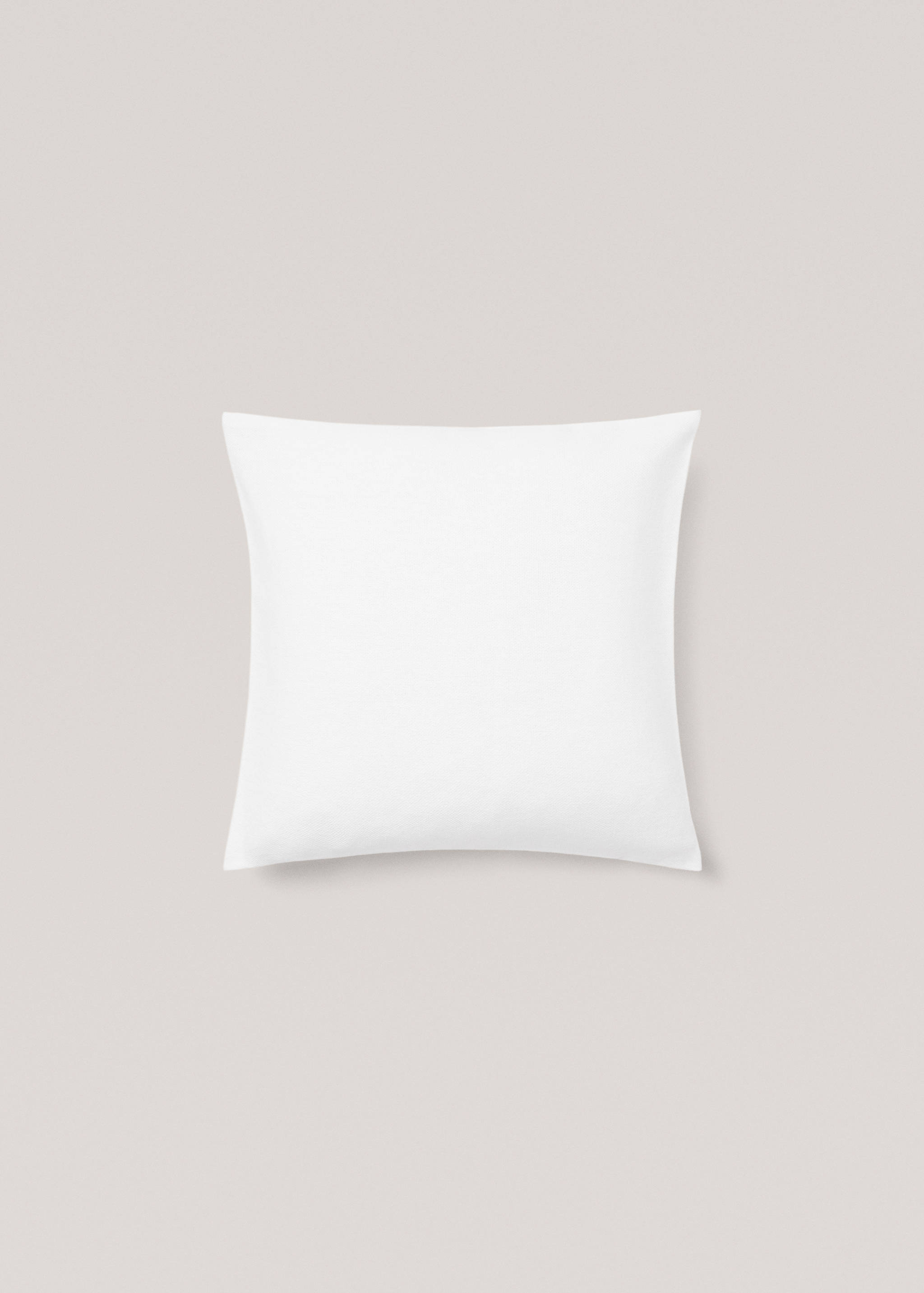 Plain cotton cushion cover 45x45 cm - Article without model