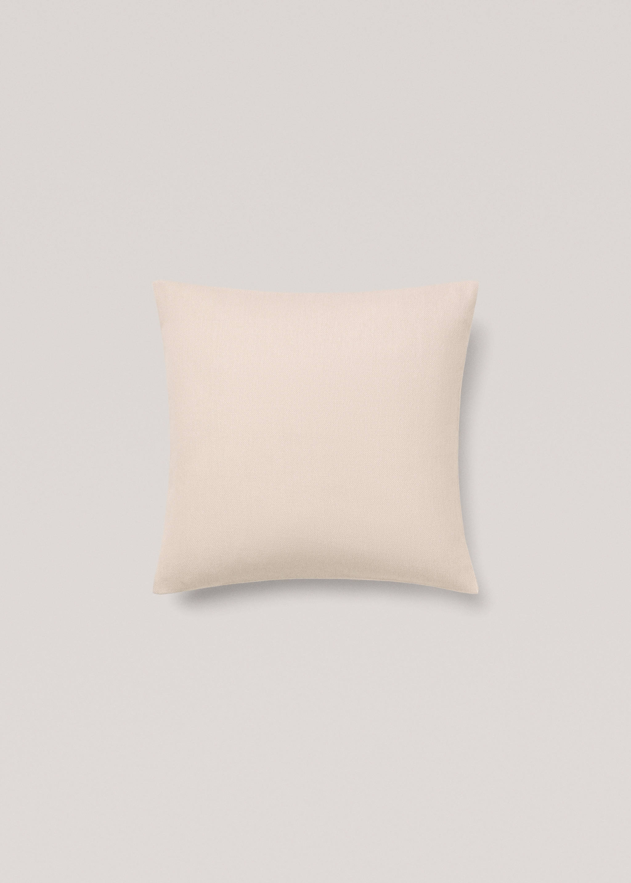Plain cotton cushion cover 45x45 cm - Article without model