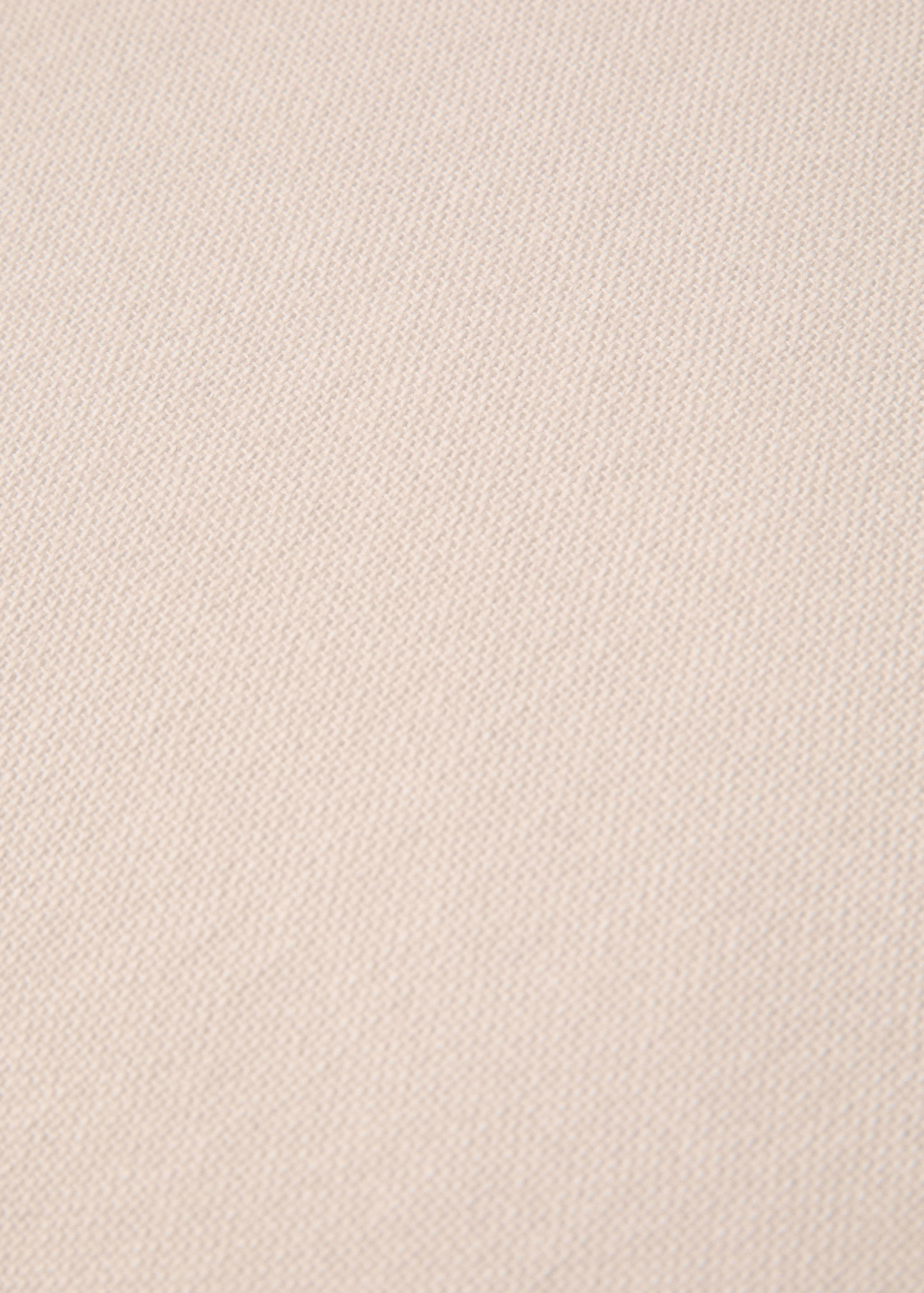 Plain cotton cushion cover 45x45 cm - Details of the article 2