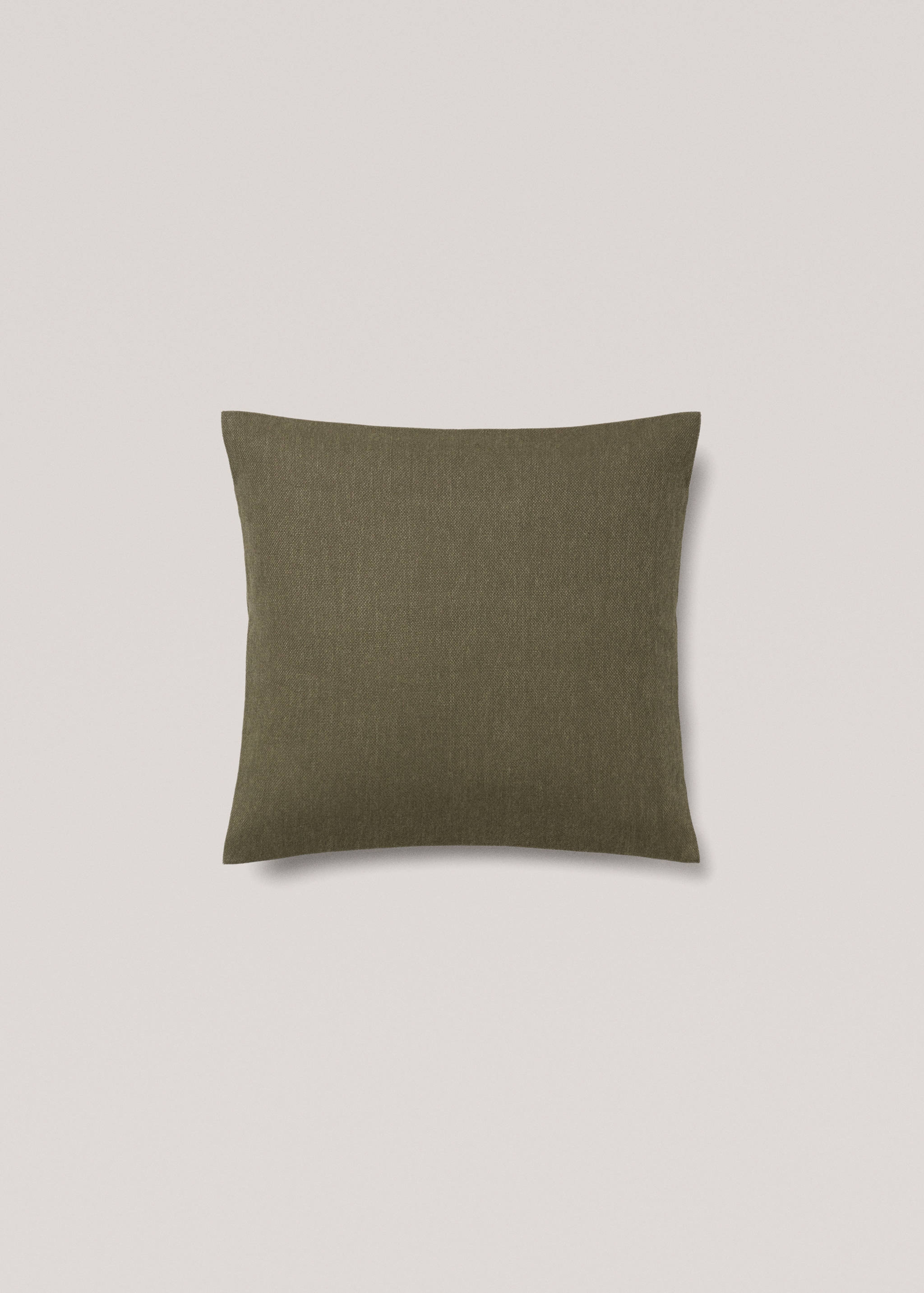 Plain cotton cushion cover 45x45 cm - Article without model