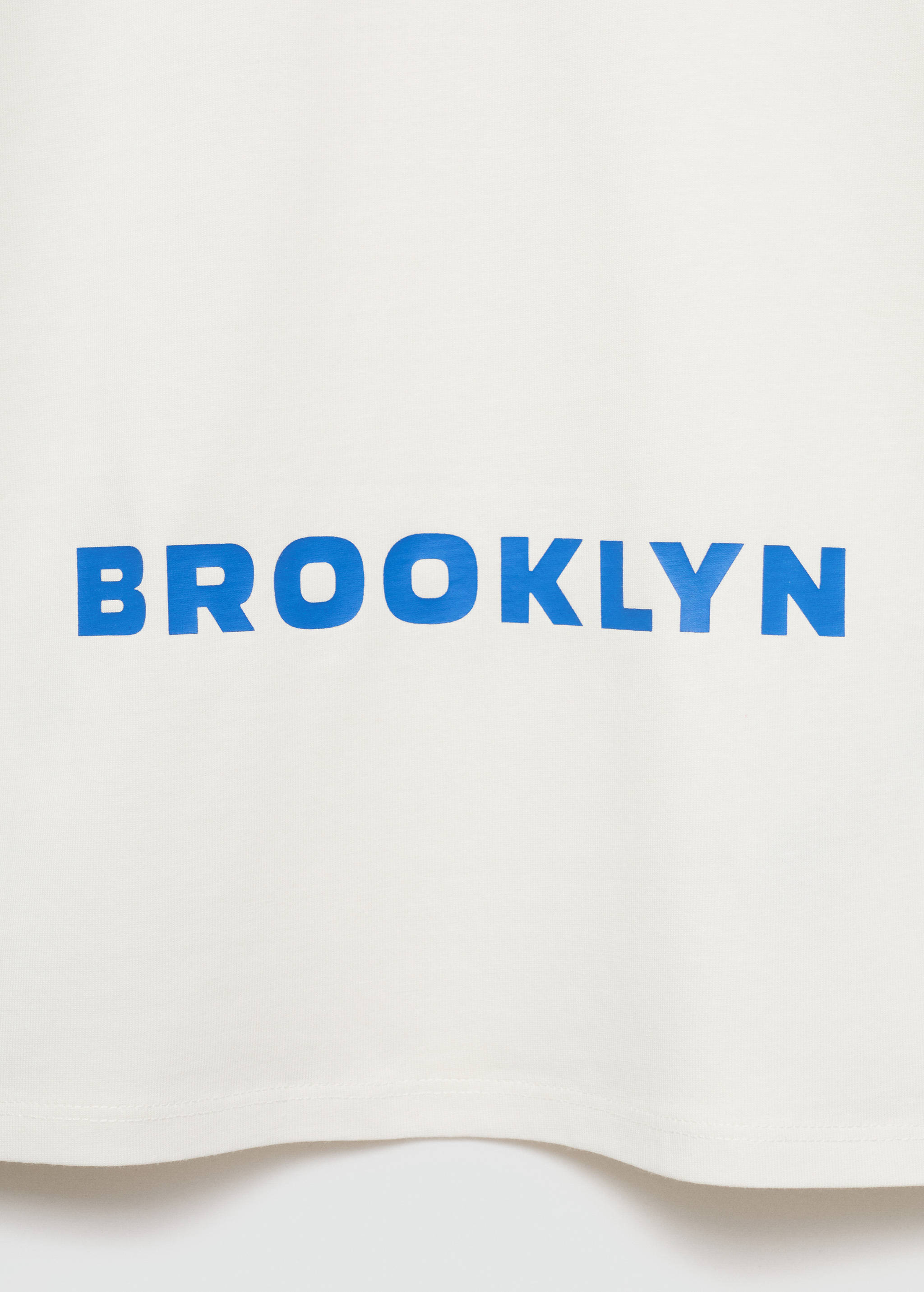 Printed cotton-blend T-shirt - Details of the article 0