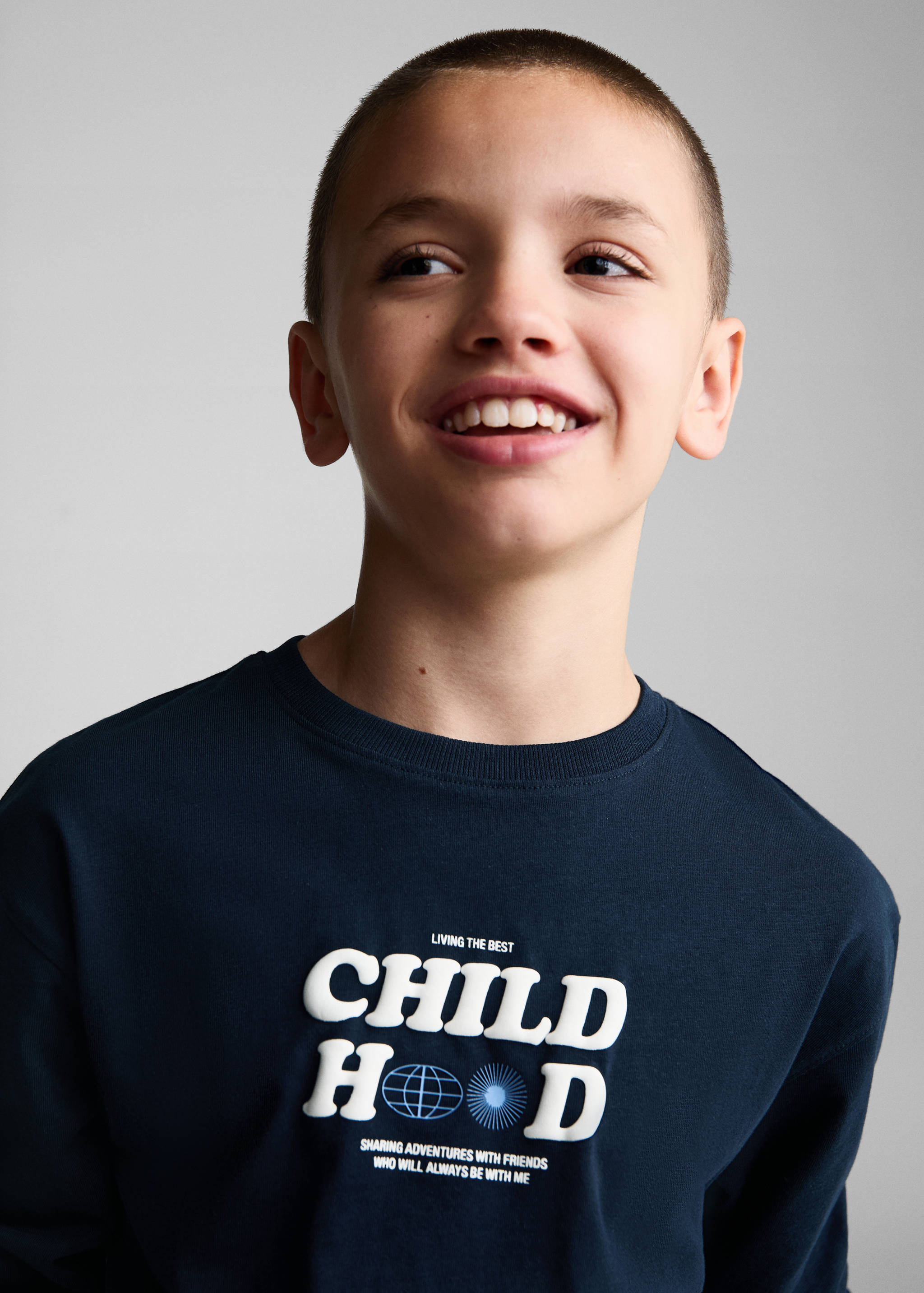 Printed long sleeve t-shirt - Details of the article 1