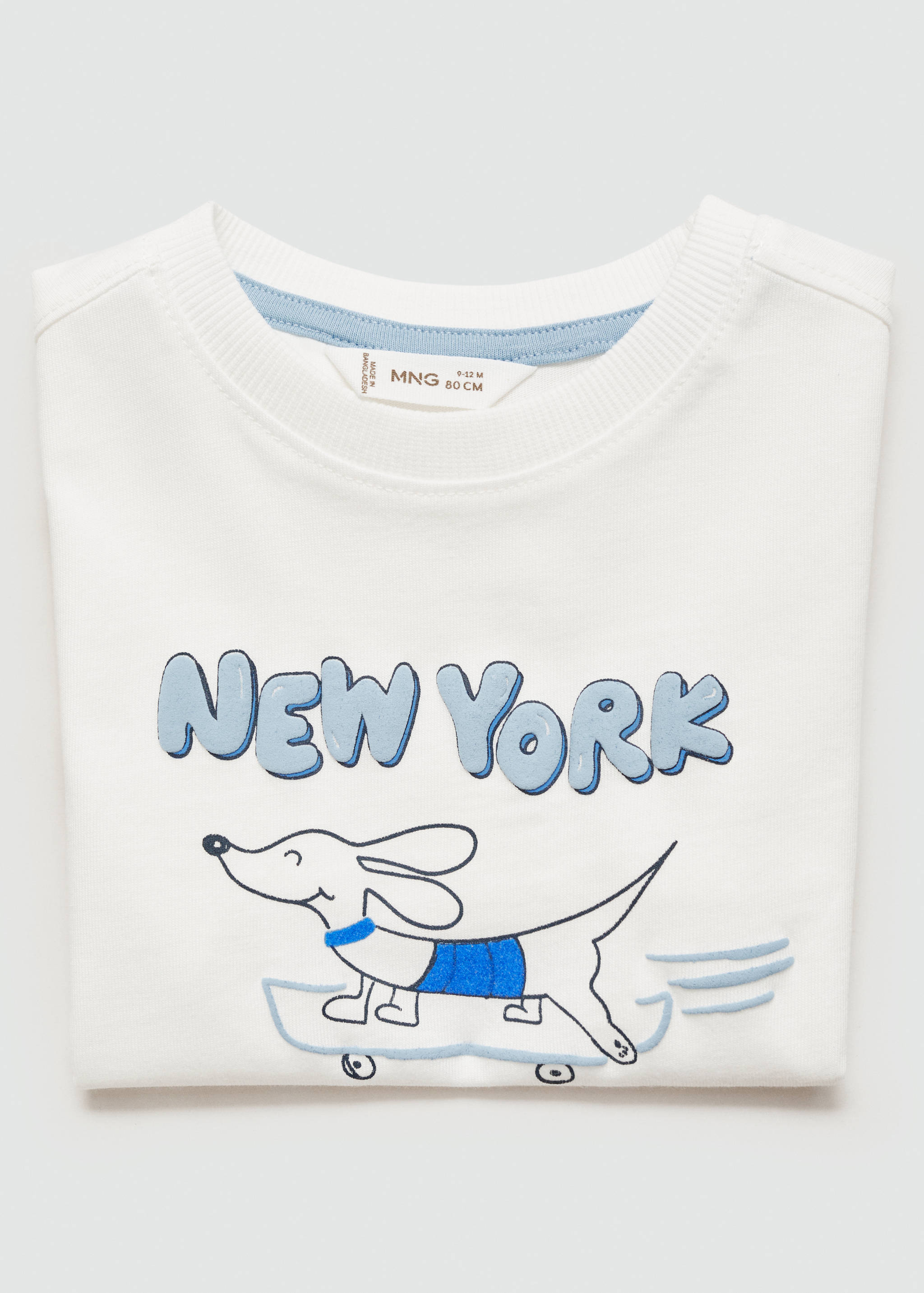 Printed cotton-blend T-shirt - Details of the article 8