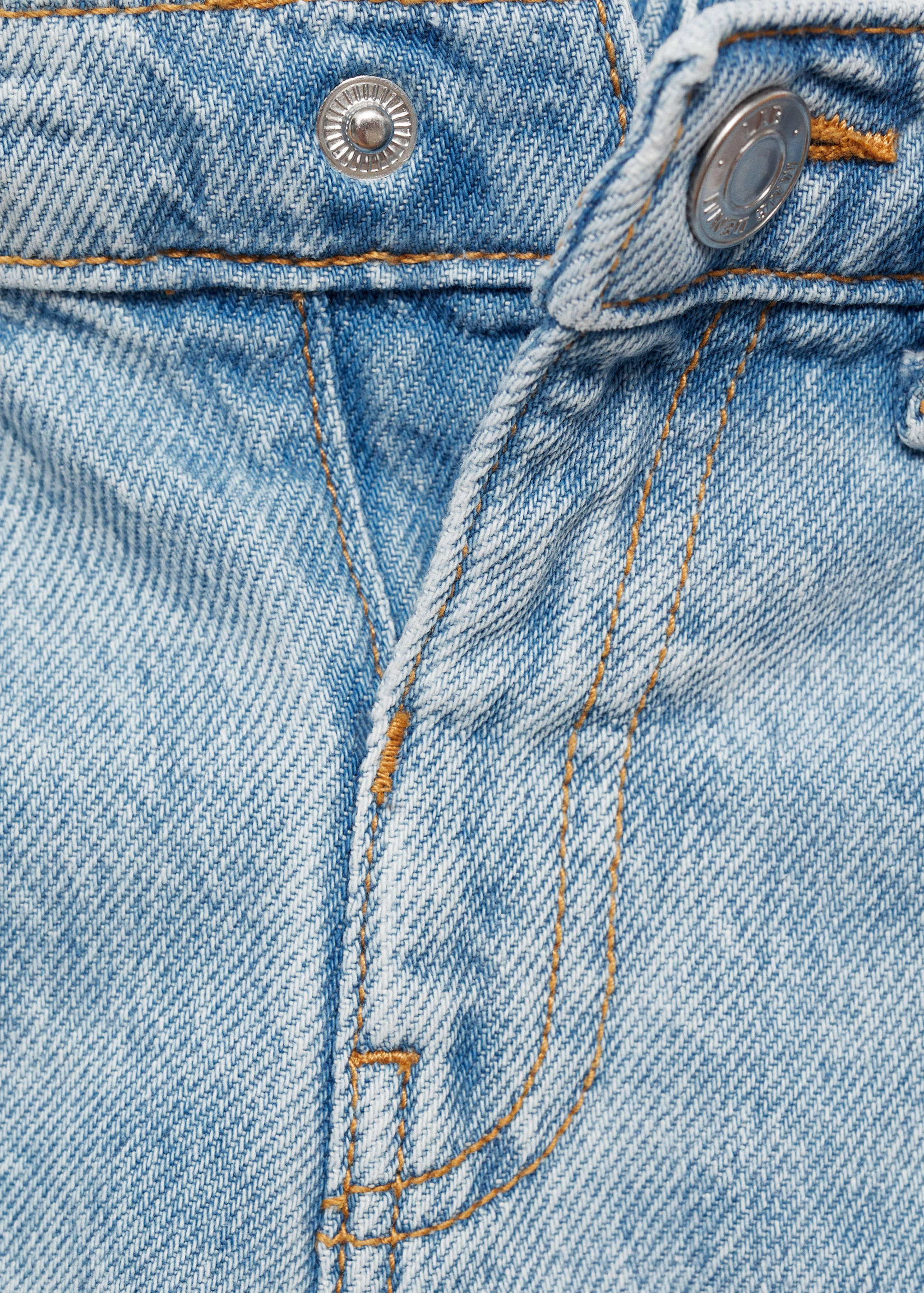 Jeans culotte mid-waist comfort - Details of the article 8