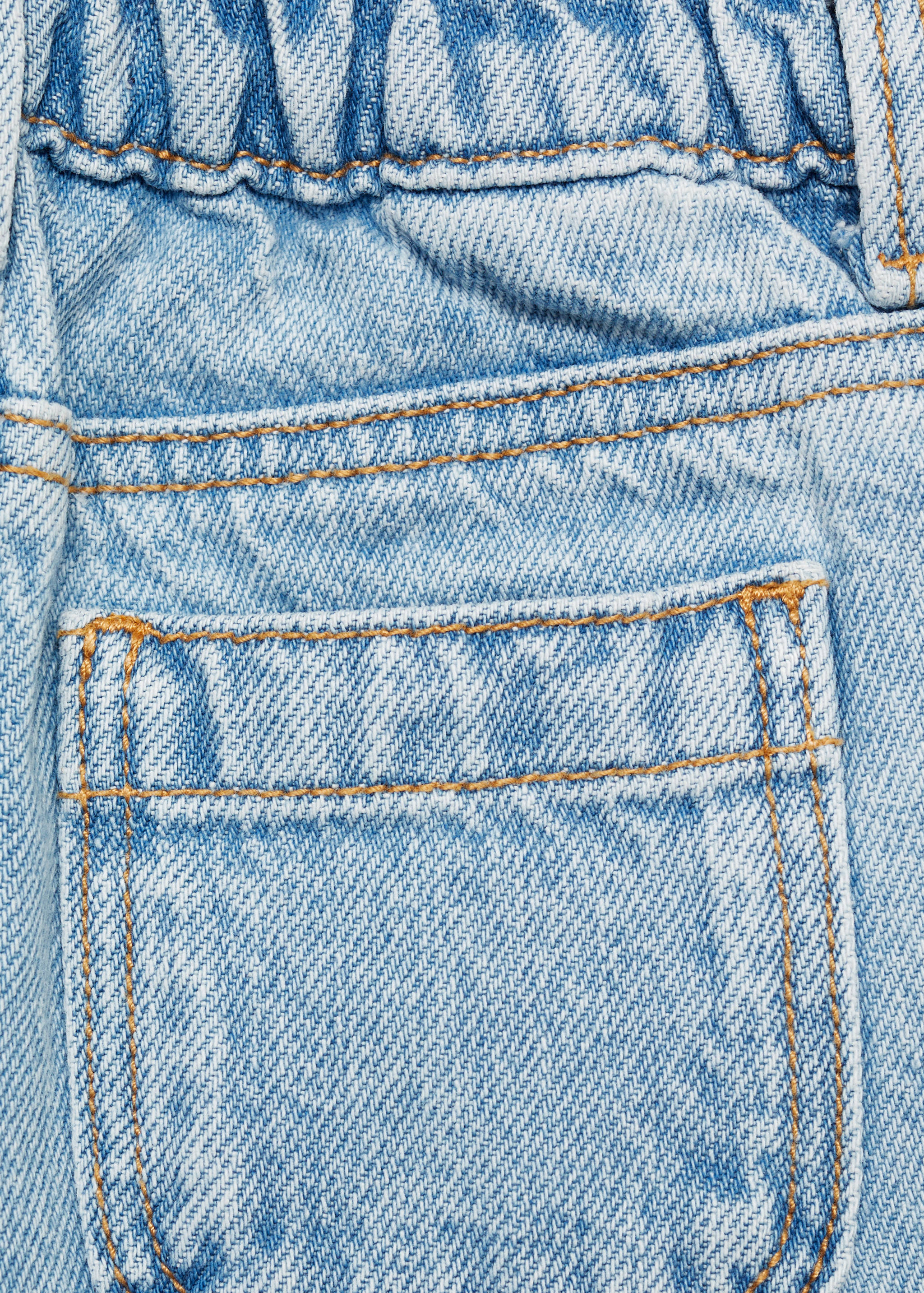 Jeans culotte mid-waist comfort - Details of the article 0
