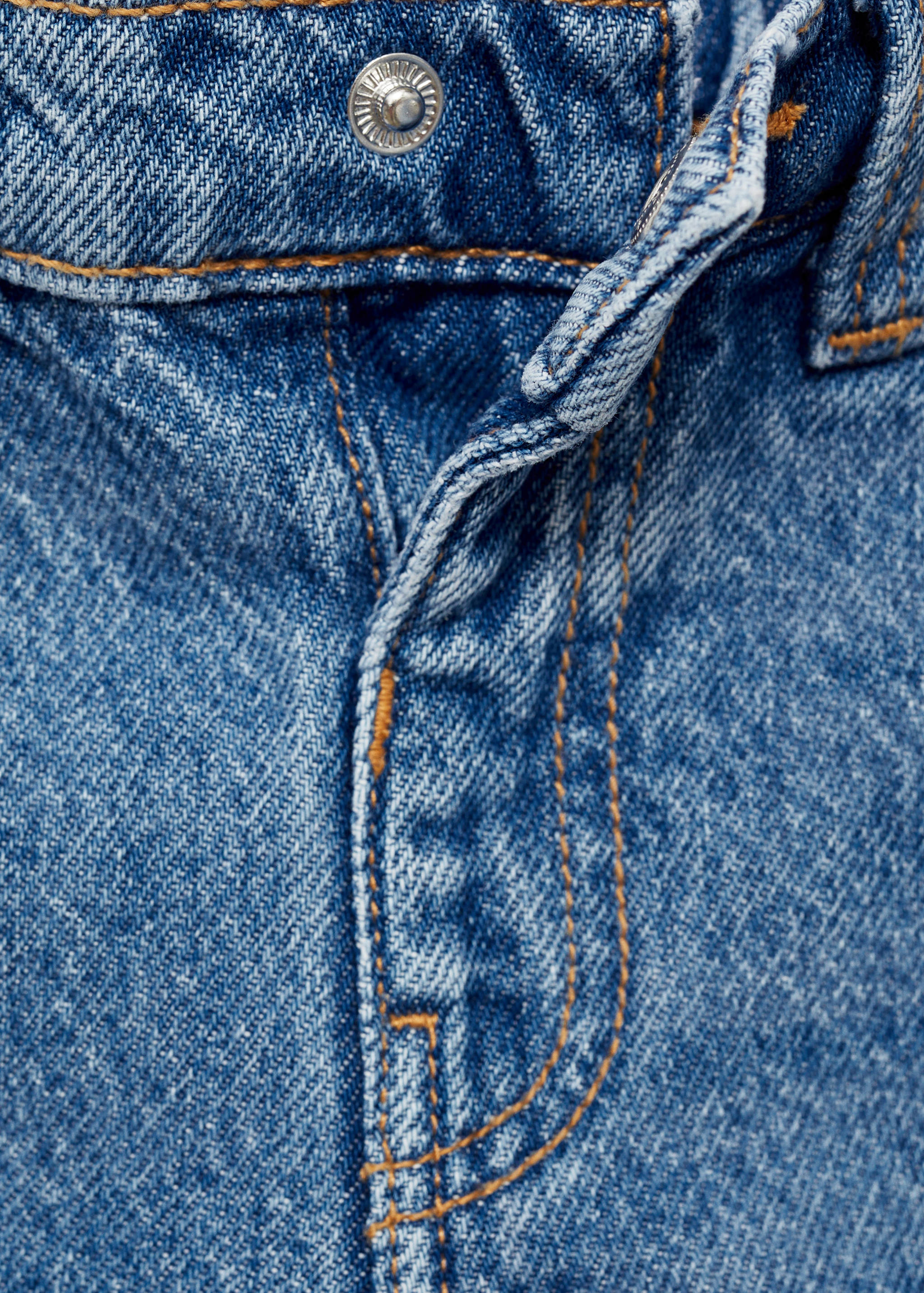 Jeans culotte mid-waist comfort - Details of the article 8