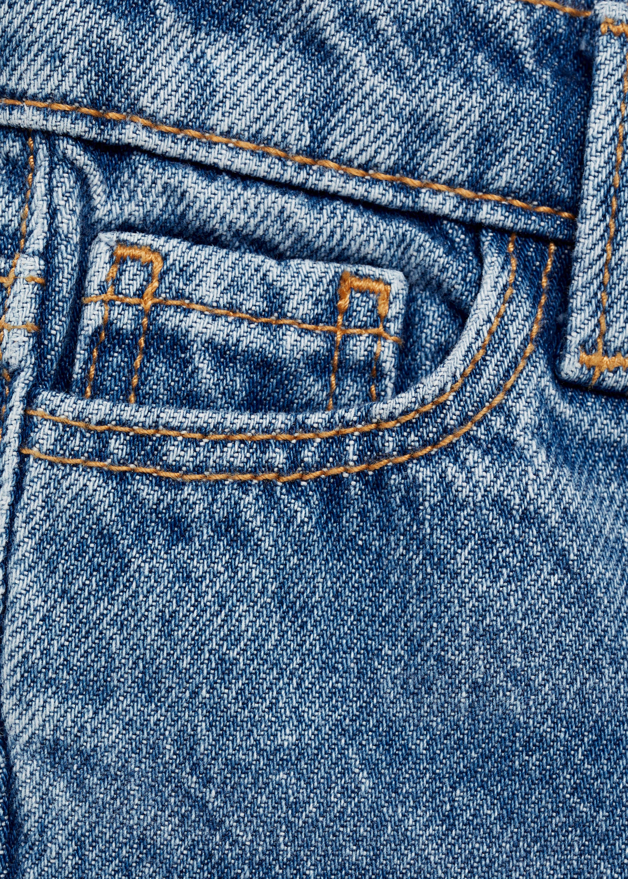 Jeans culotte mid-waist comfort - Details of the article 0