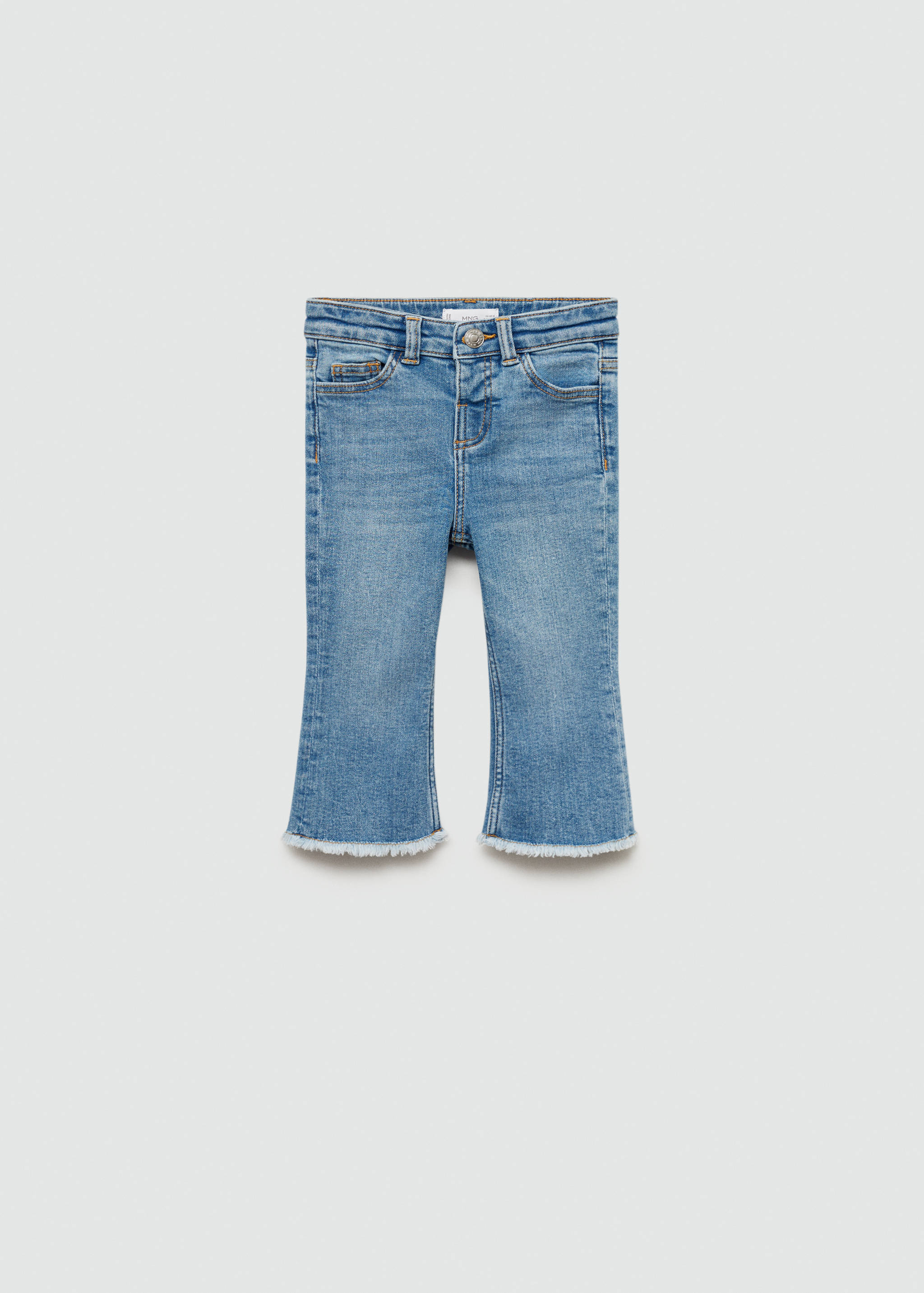 Flared finished jeans - Article without model