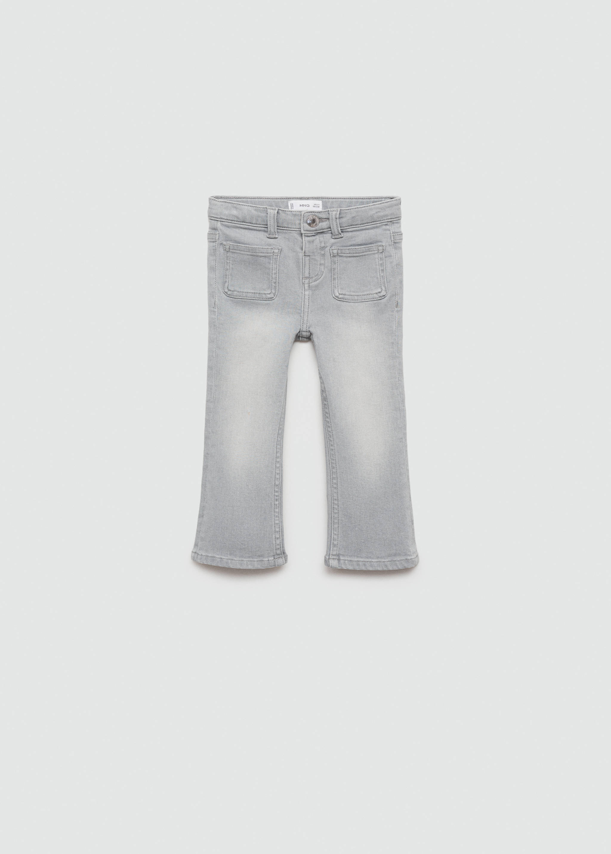 Flared finished jeans - Article without model