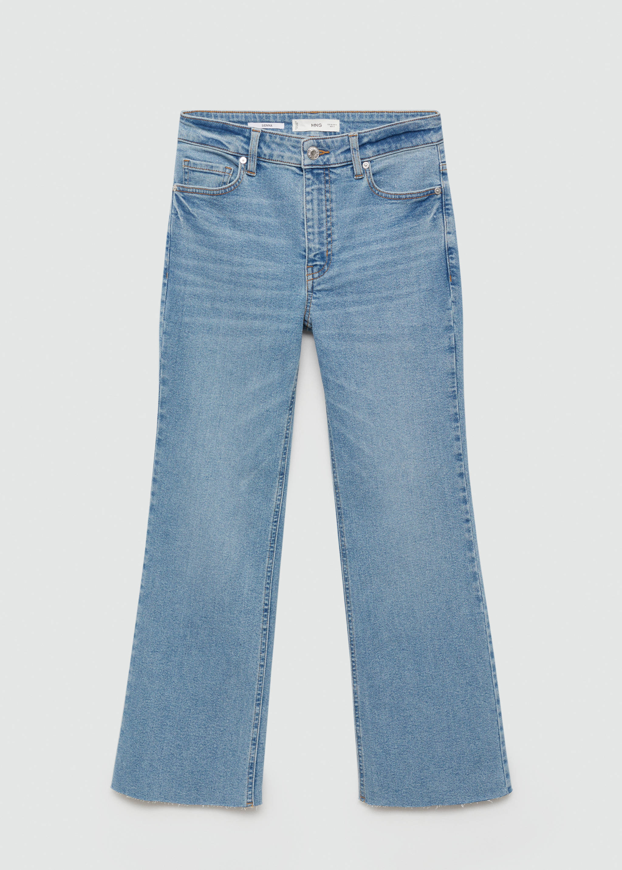 Sienna flared cropped jeans - Article without model