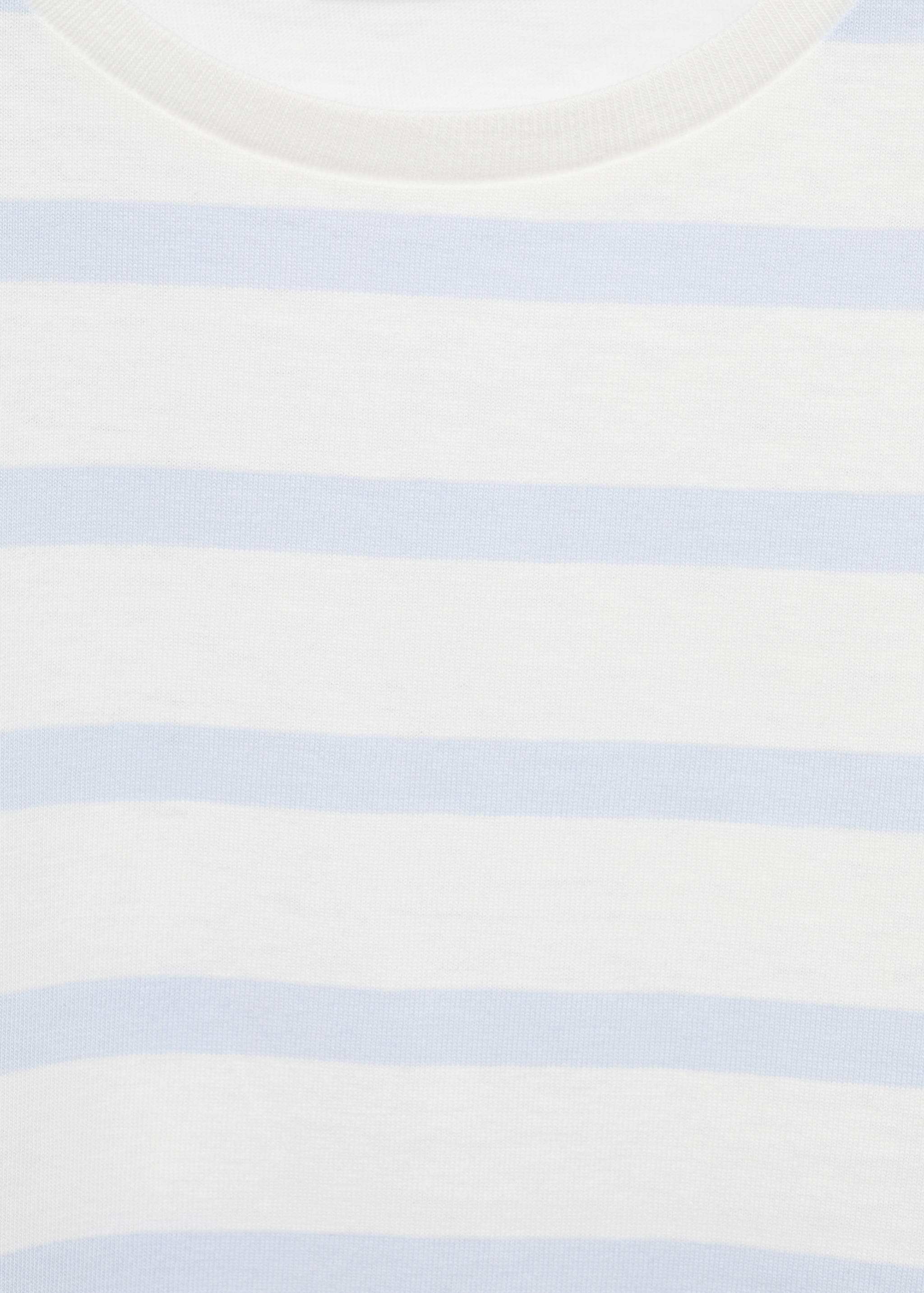 تي شيرت قطني مخطط - تفاصيل المنتج 0