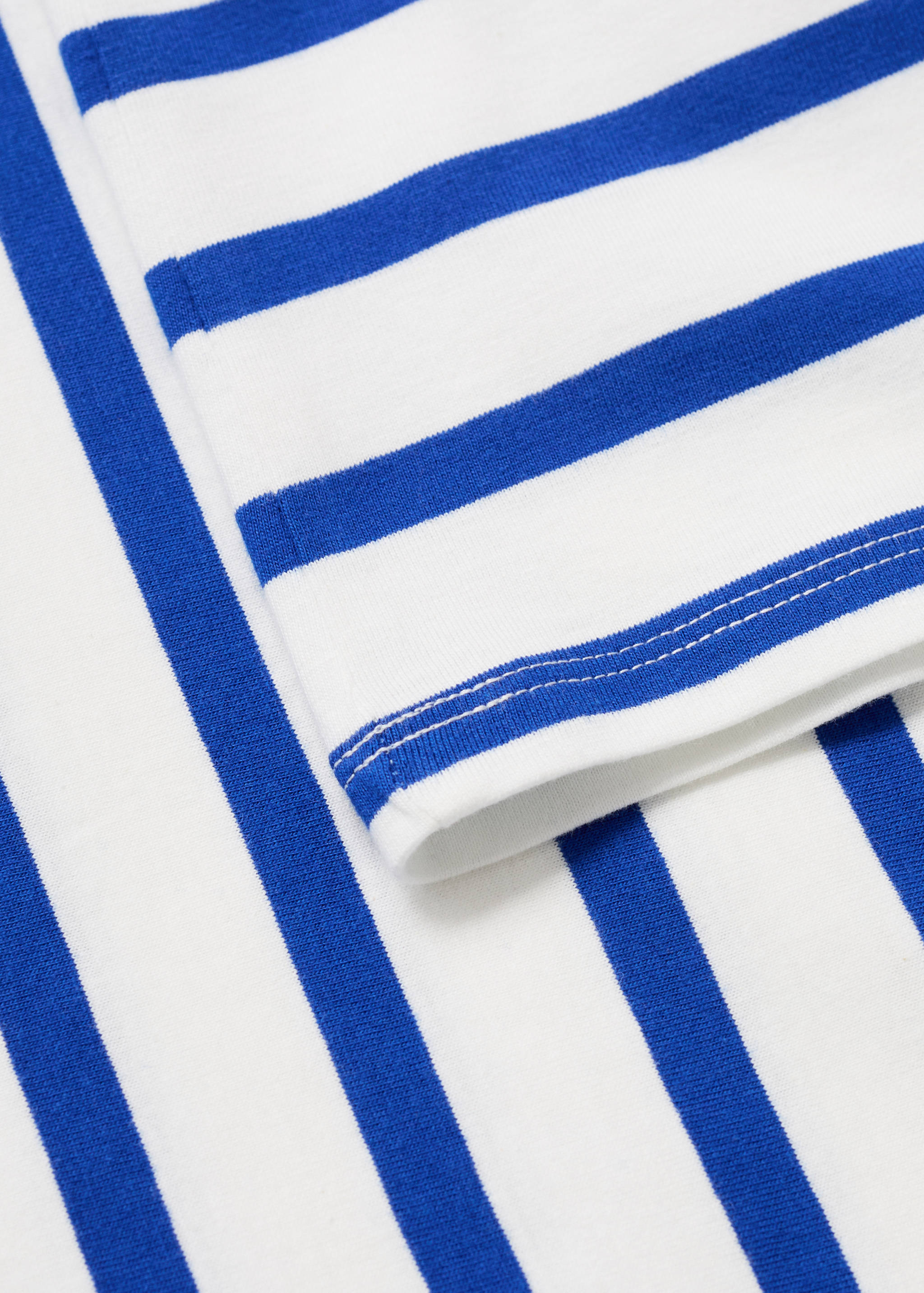 تي شيرت قطني مخطط - تفاصيل المنتج 0