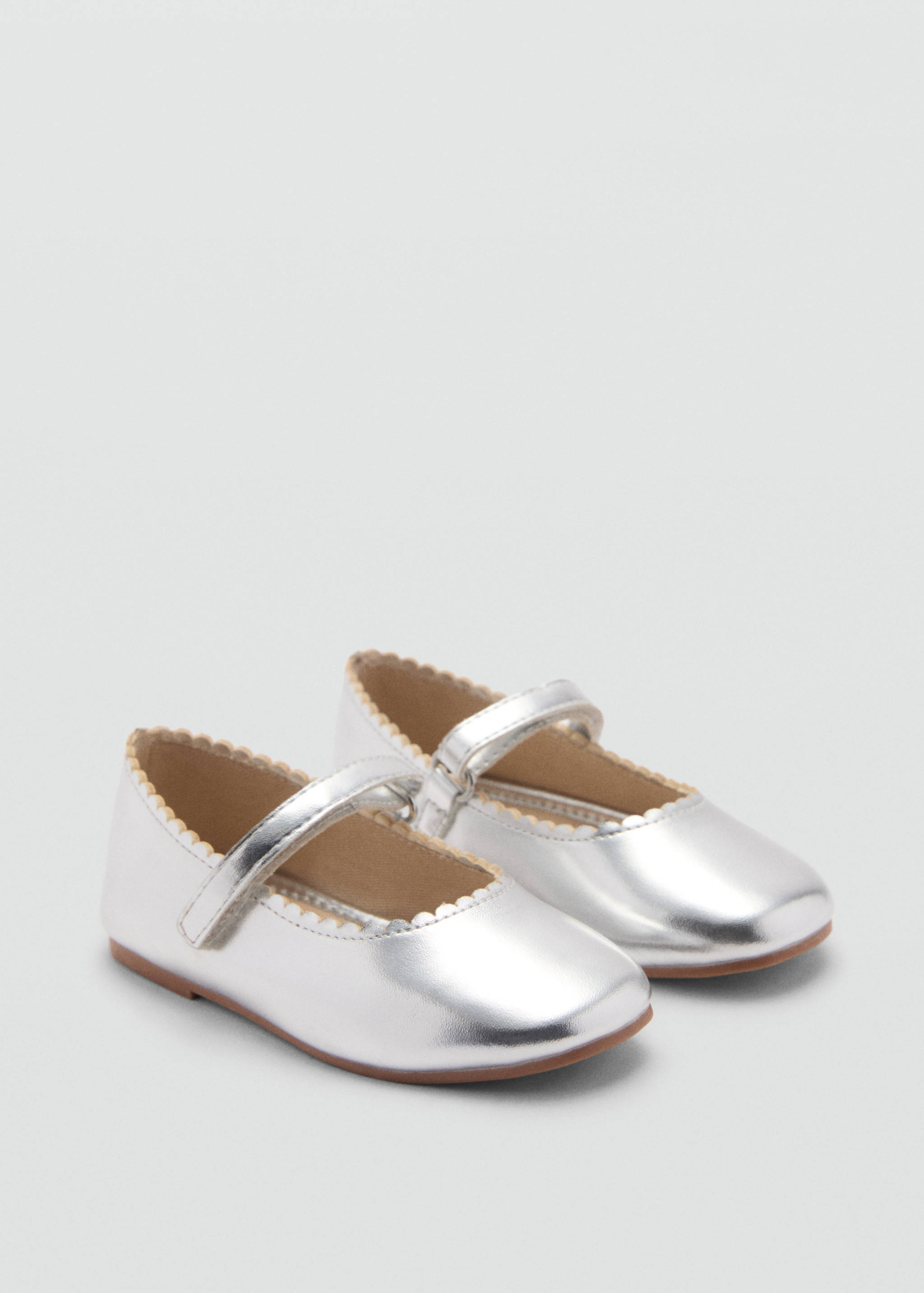 Metallic ballet flats - Medium plane