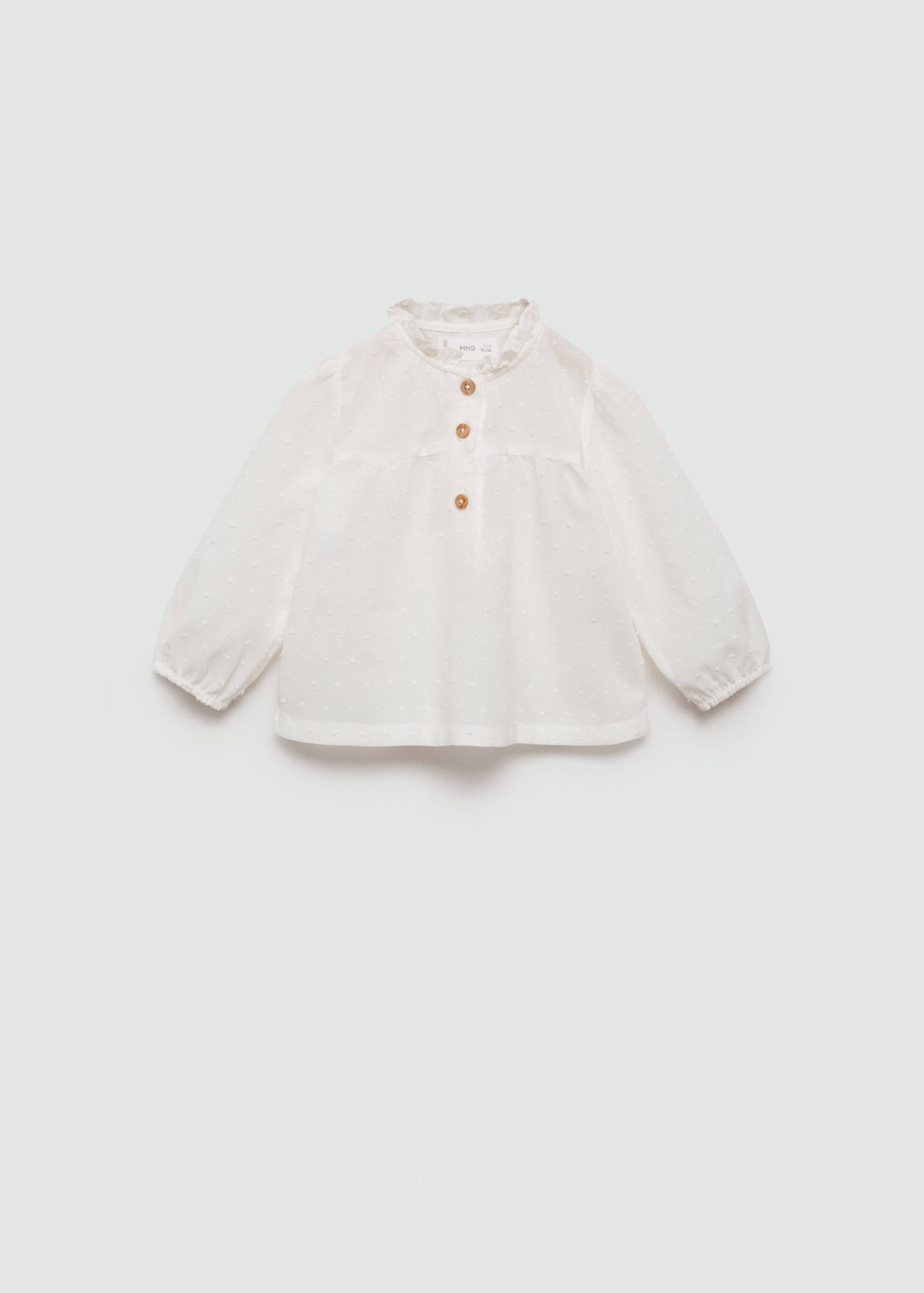 Blusa algodón plumeti - Artículo sin modelo