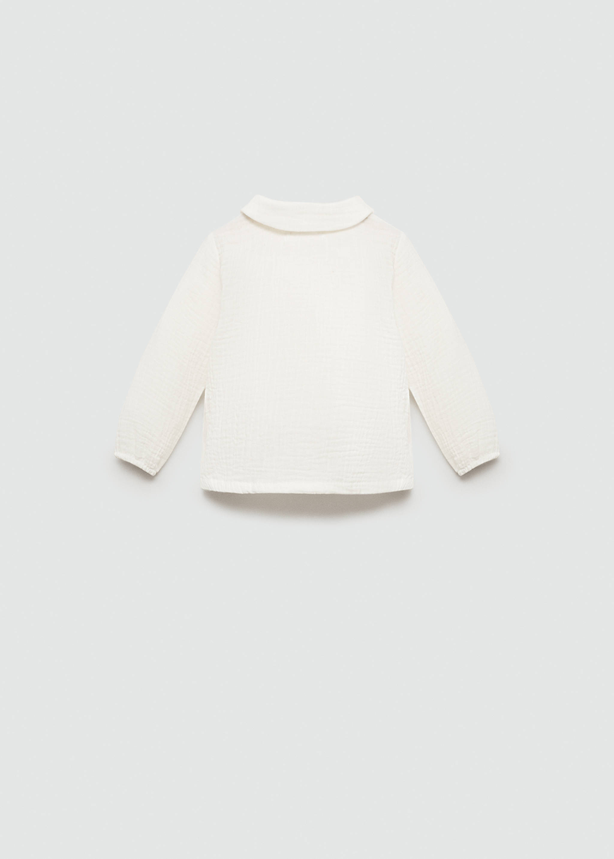 Blusa algodón bambula - Reverso del artículo