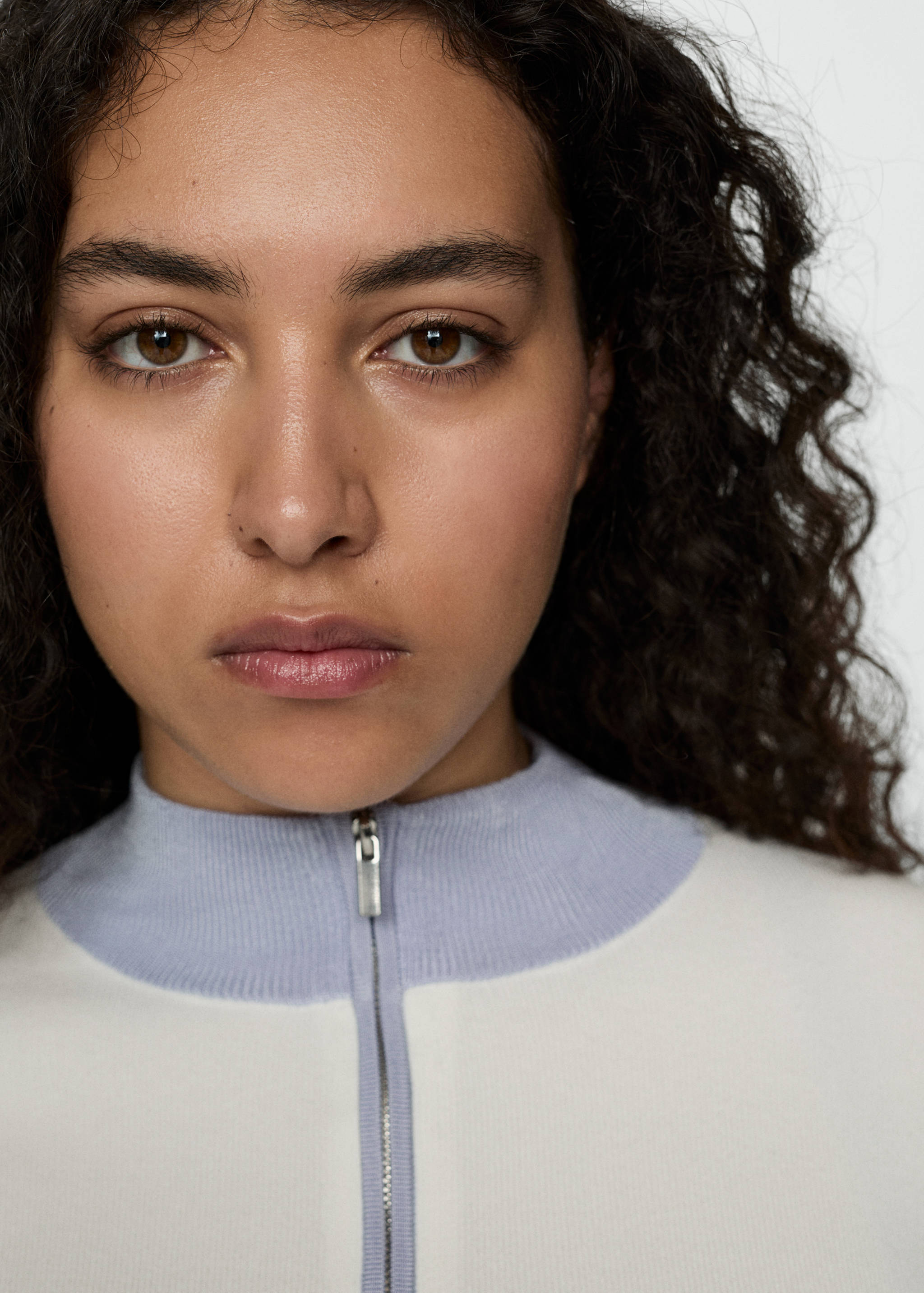 Zip neck jumper - Details of the article 4