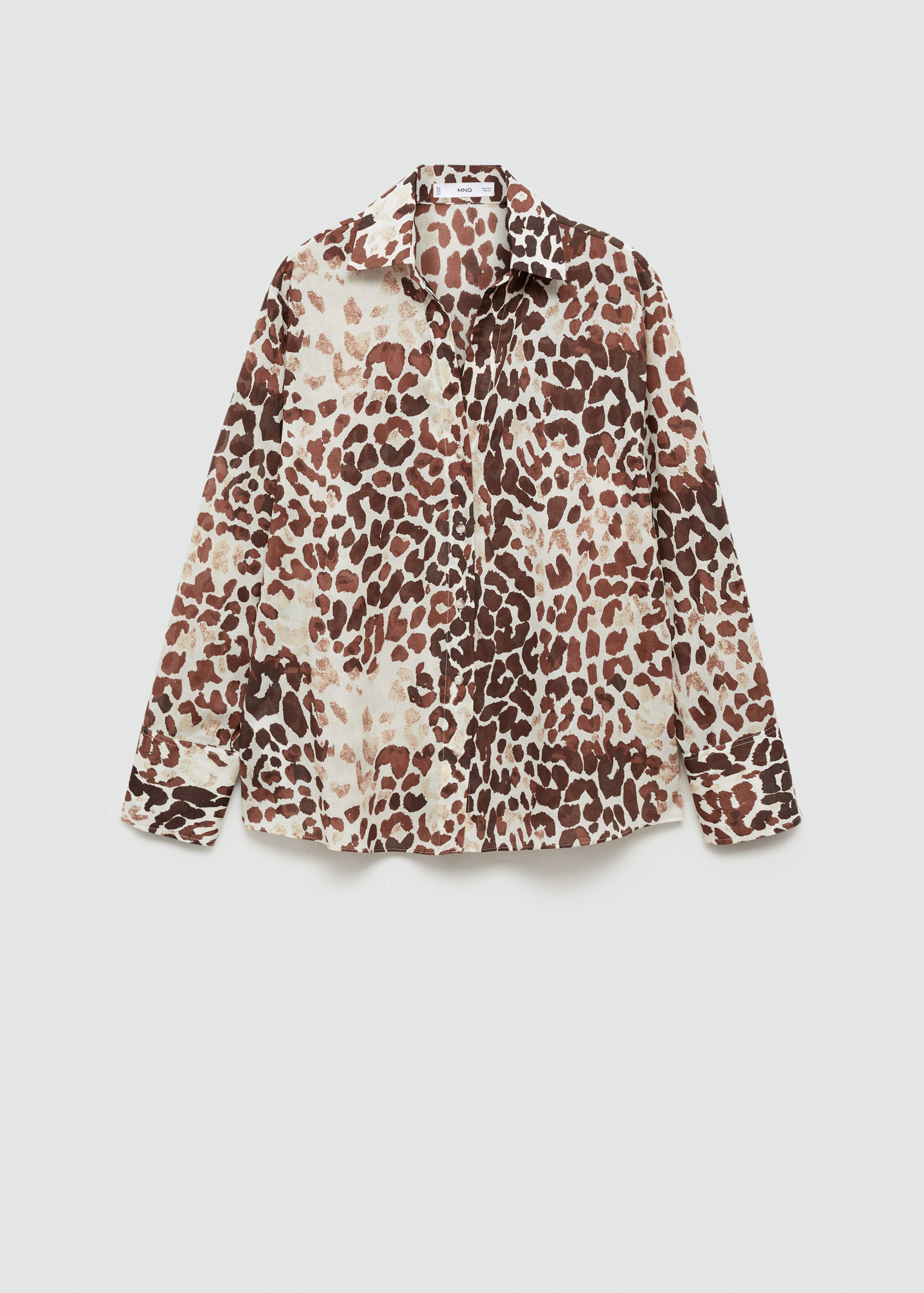 Printed cotton shirt - Article without model