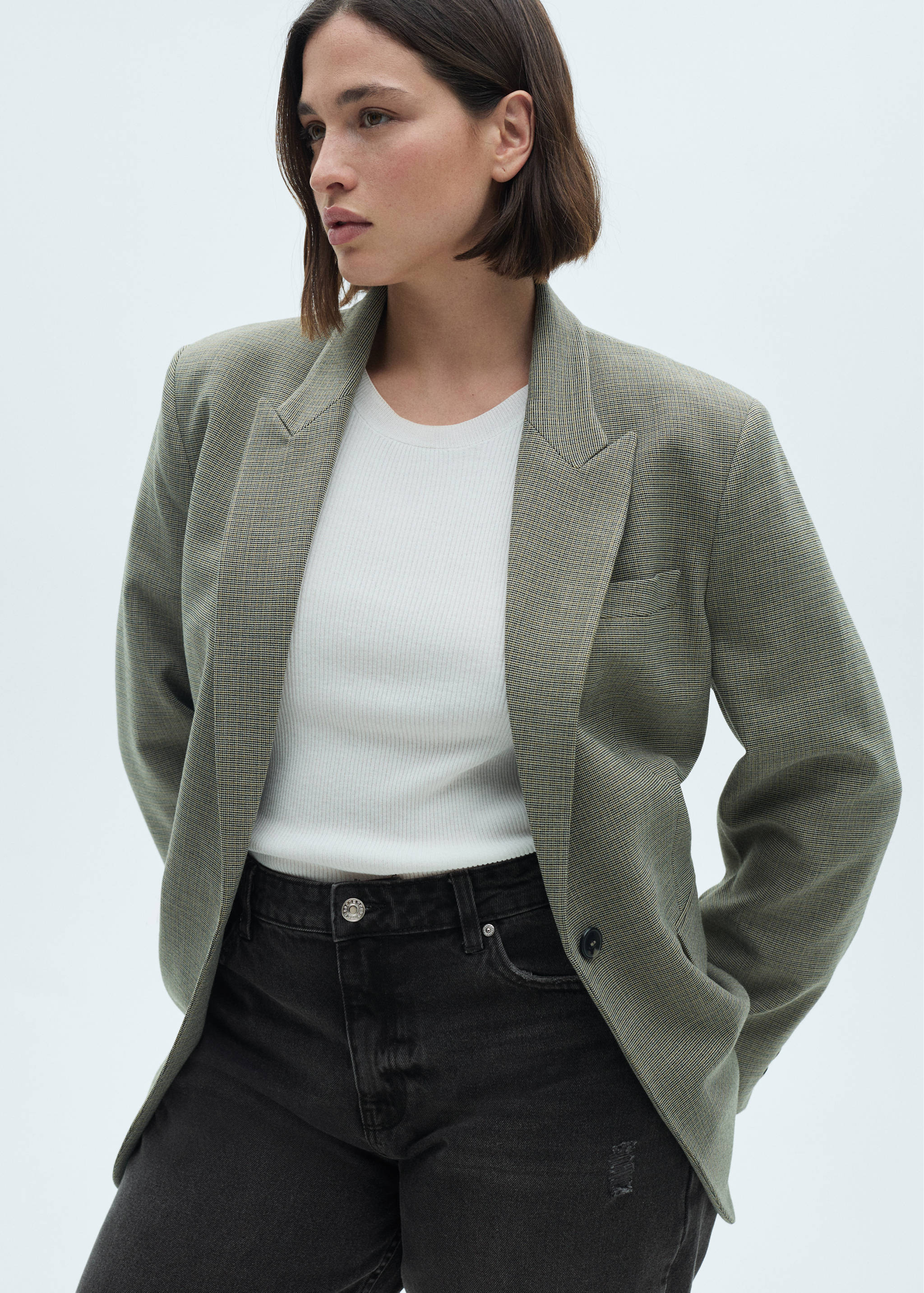 Blanca straight-fit cropped jeans - Details of the article 5