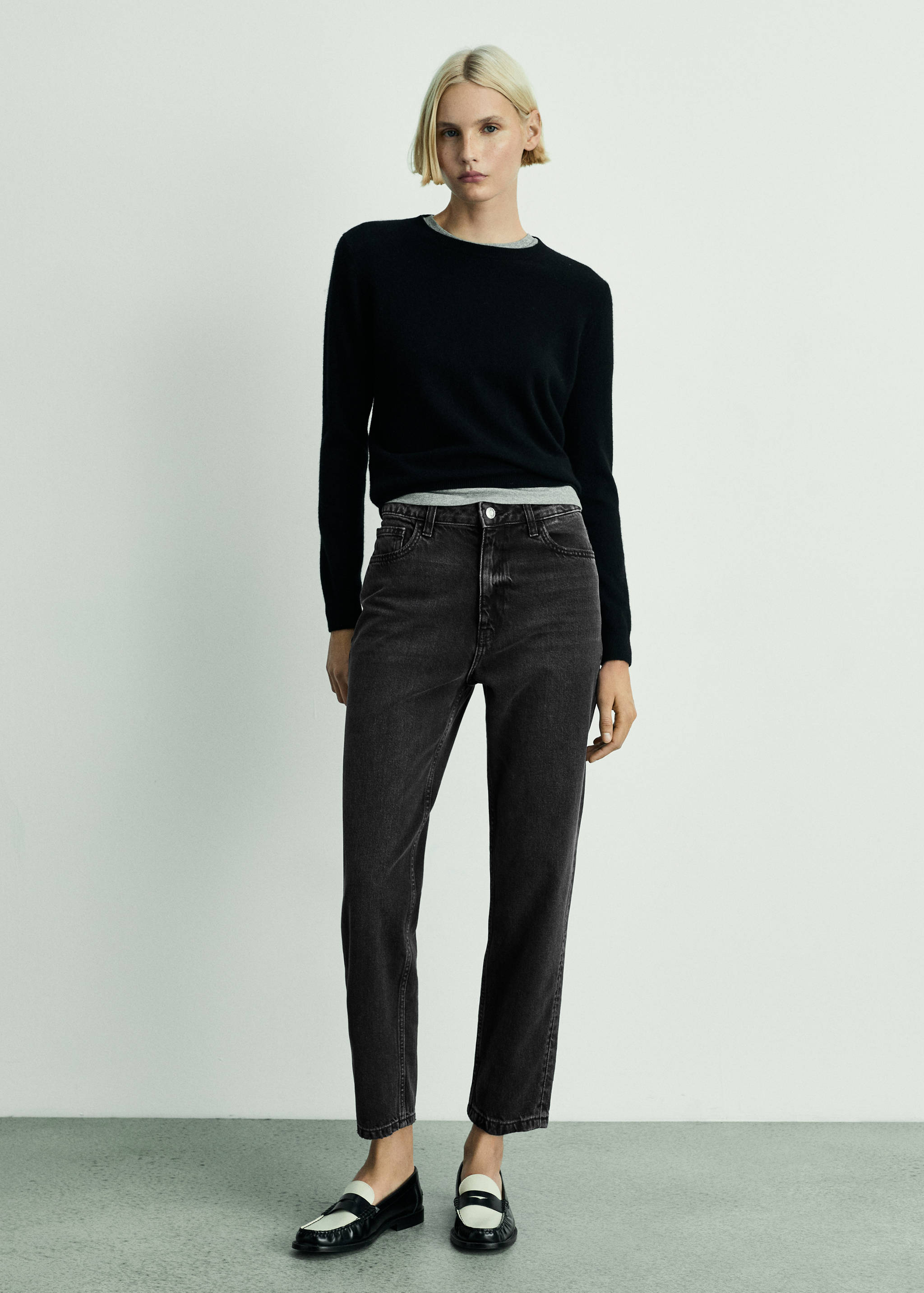 Jeans Mom2000 mom tiro alto - Plano general