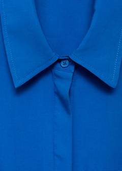 Lyocell shirt with pocket — Blue 7